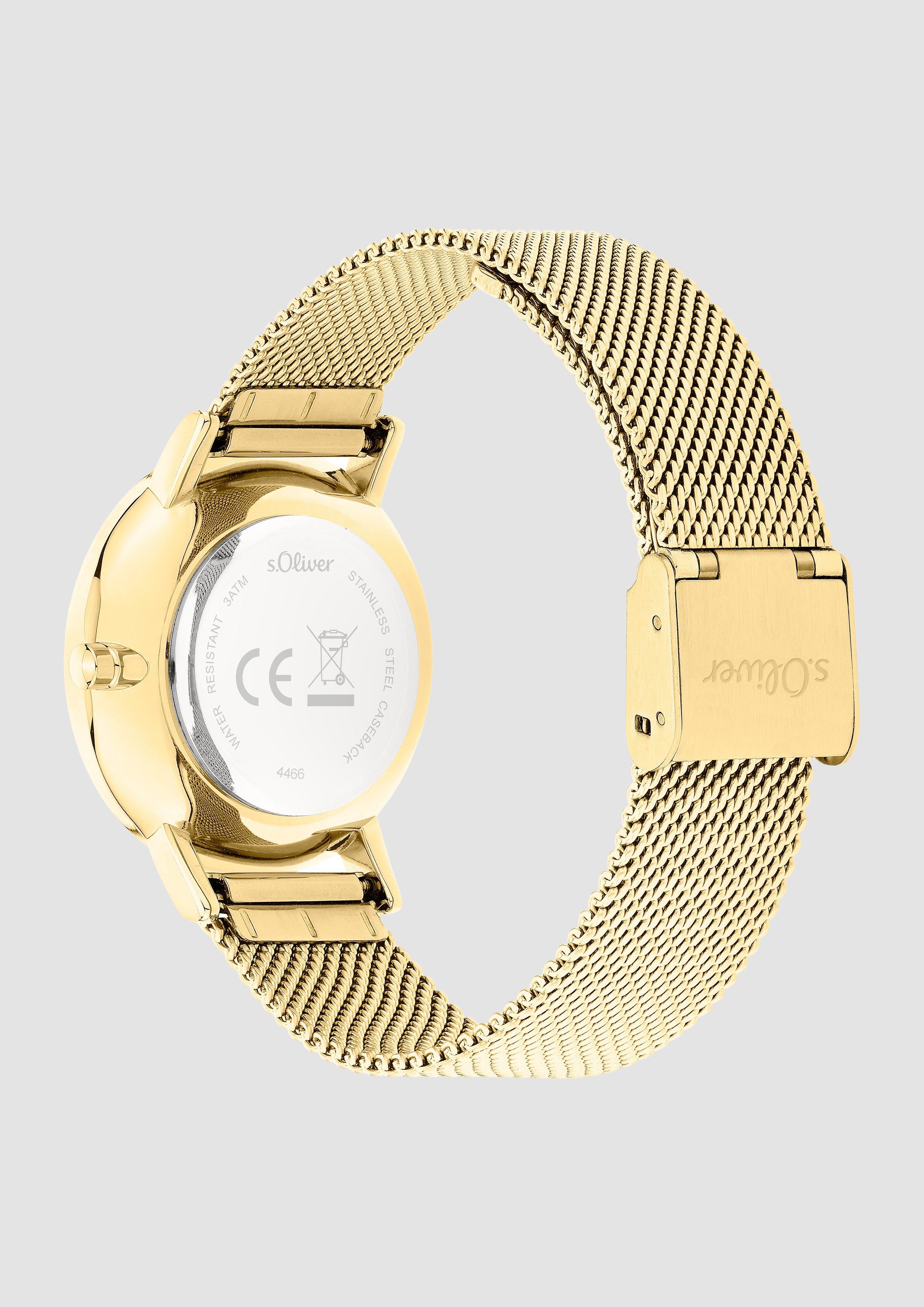 Damen Uhr in gold von s.Oliver