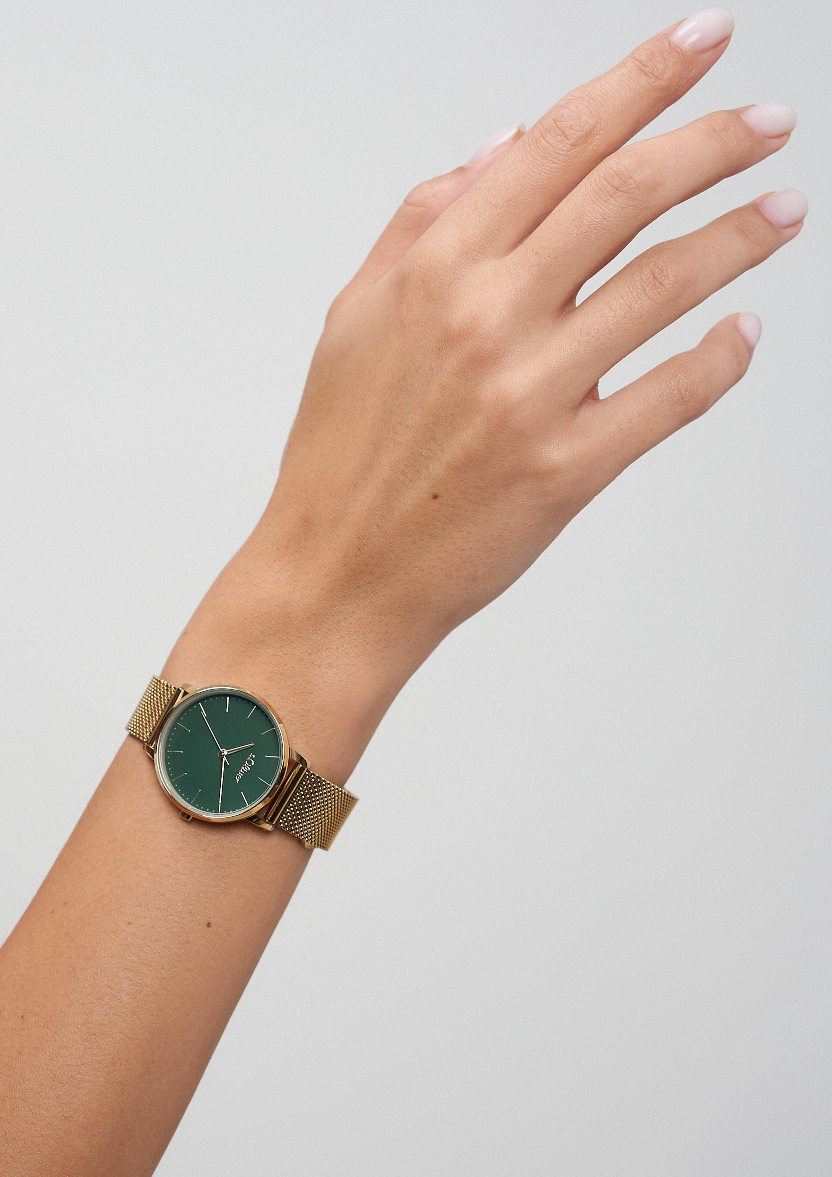 Damen Uhr in gold von s.Oliver