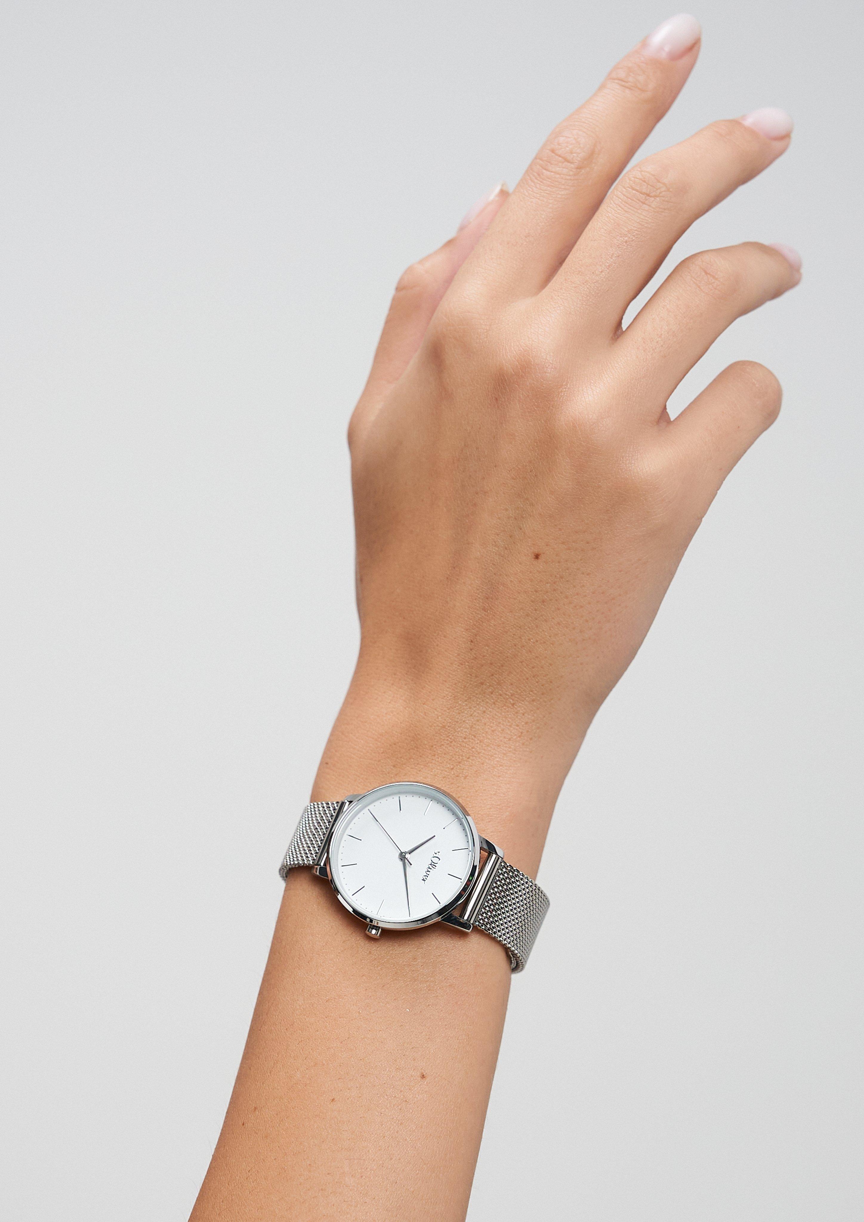 Damen Uhr in silber von s.Oliver