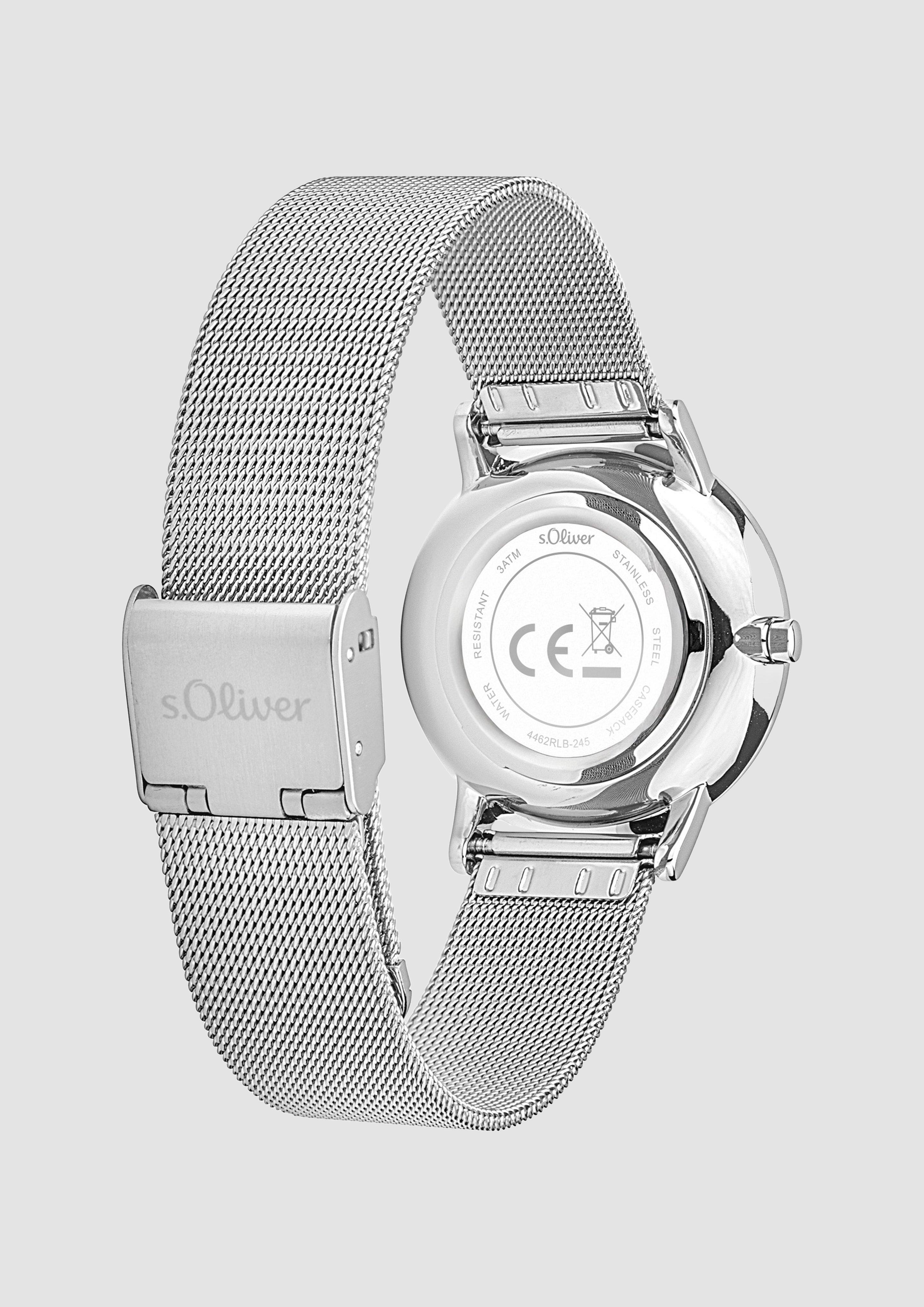 Damen Uhr in silber von s.Oliver