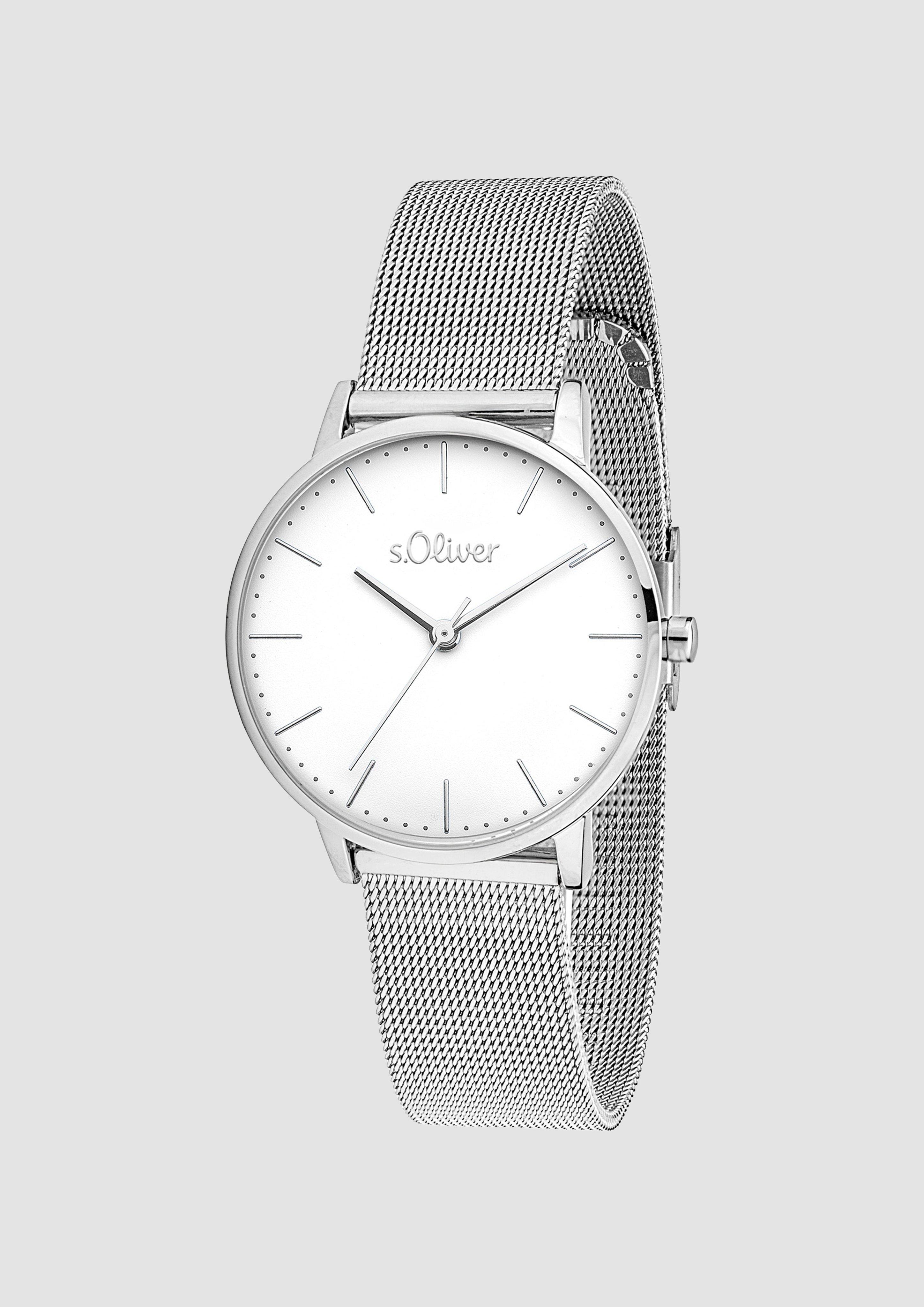 Damen Uhr in silber von s.Oliver