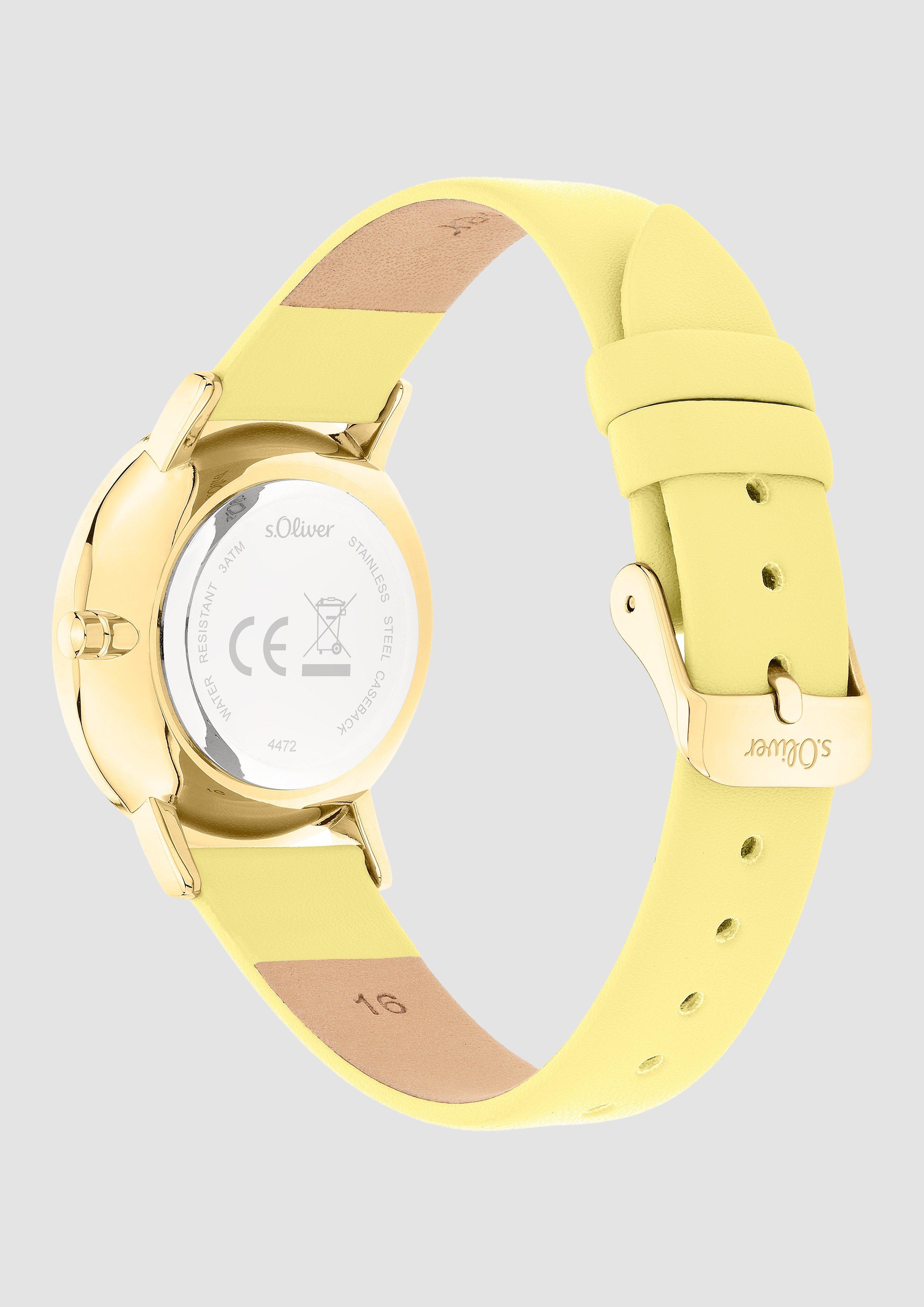 Damen Uhr in gold von s.Oliver