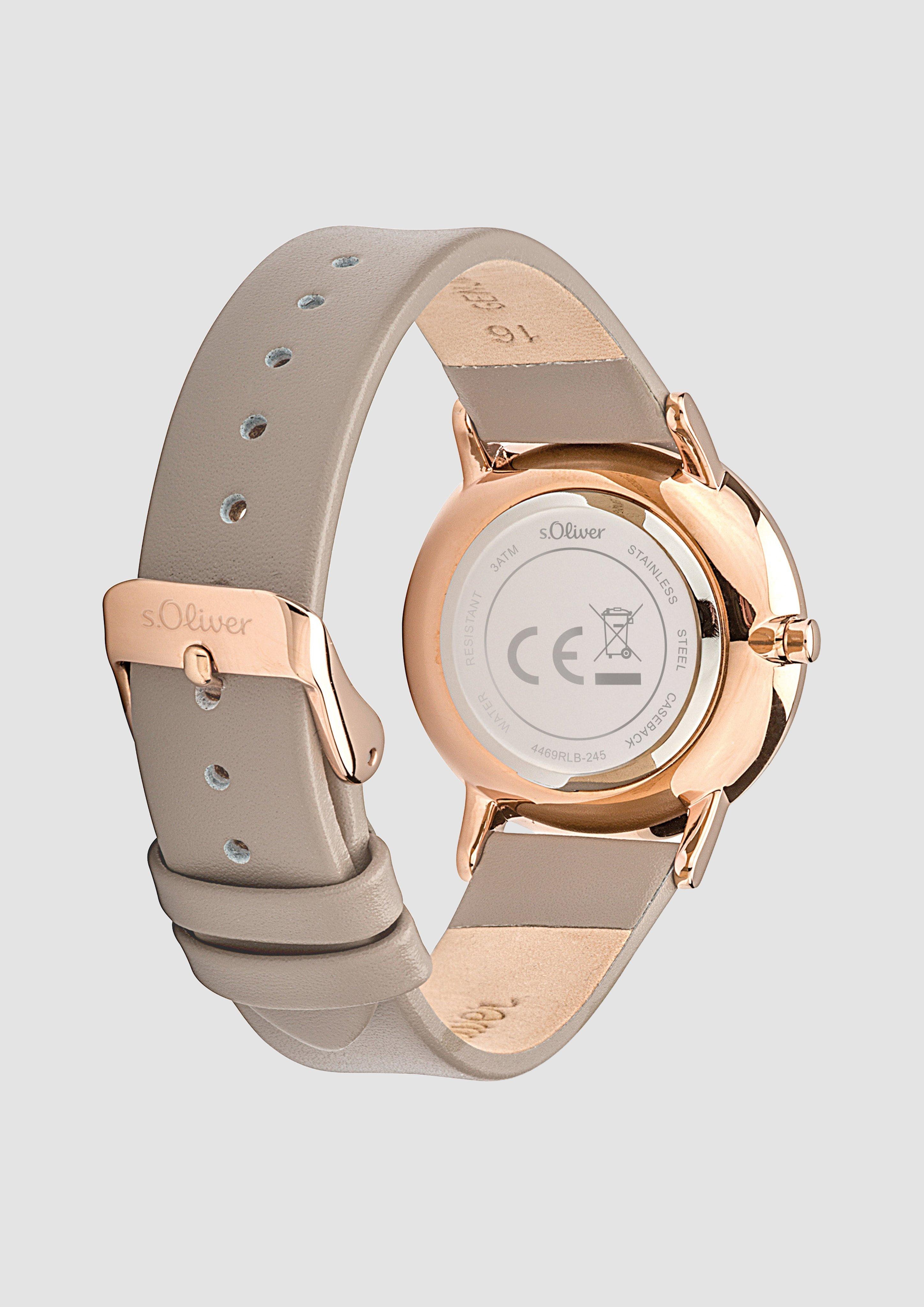 Damen Uhr in braun von s.Oliver