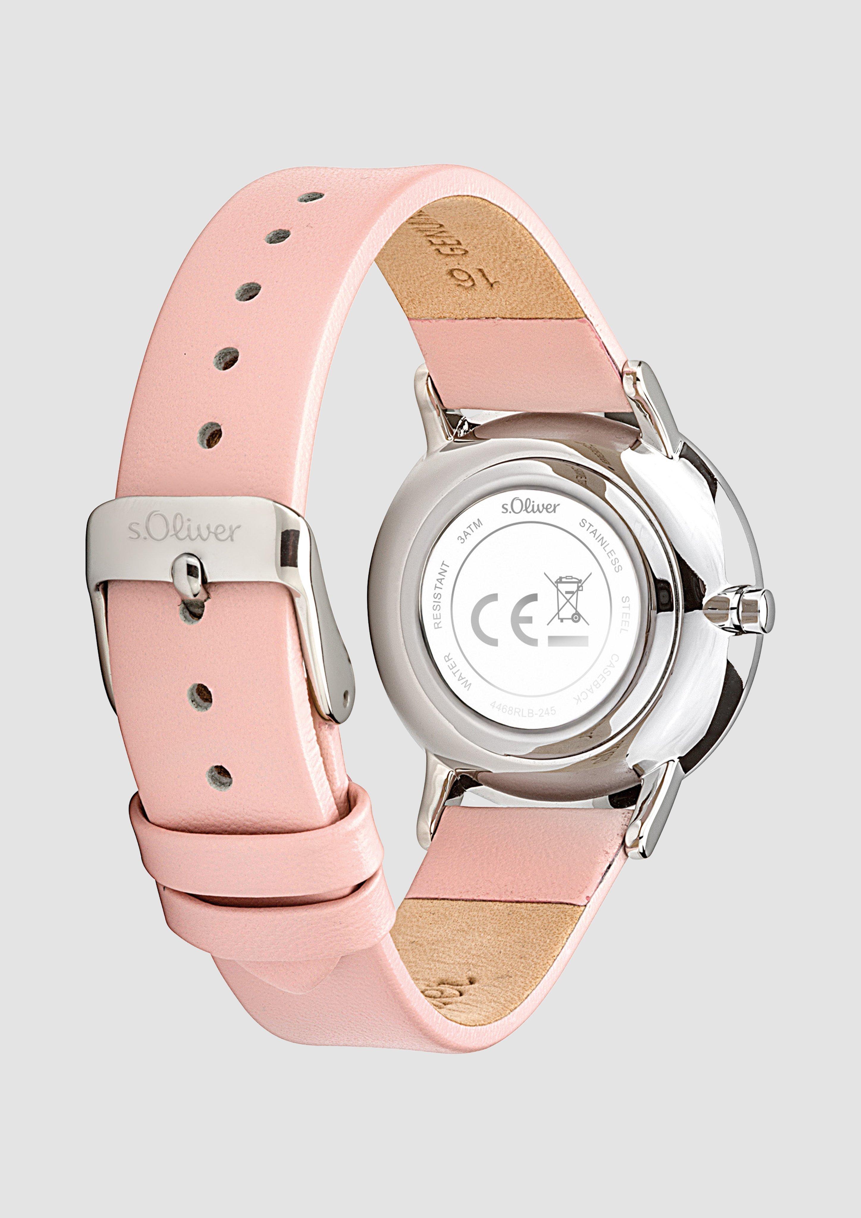 Damen Uhr in pink von s.Oliver