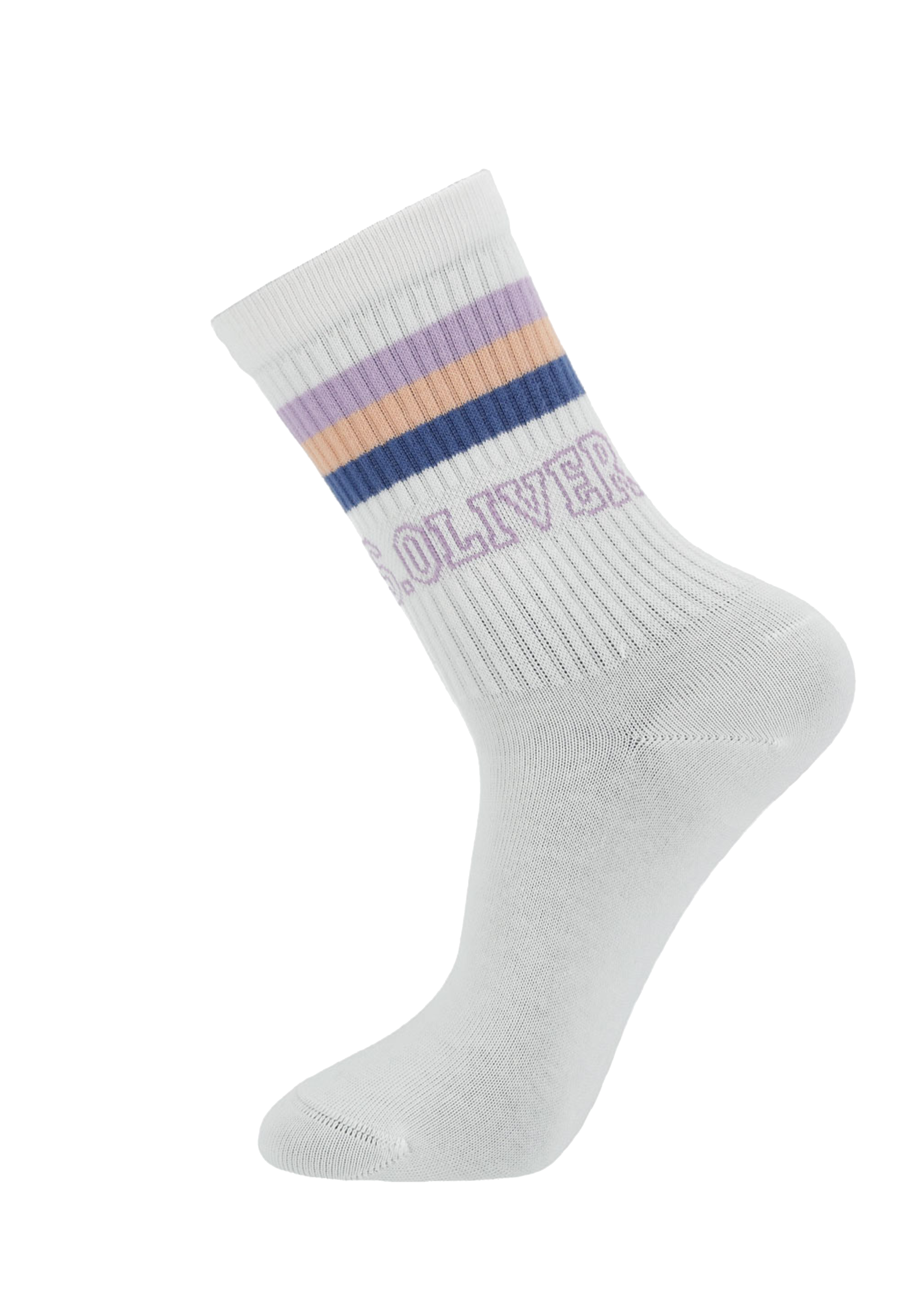 s.Oliver x Heidi Klum: Sportive Tennis-Socken in Farbe weiß von s.Oliver