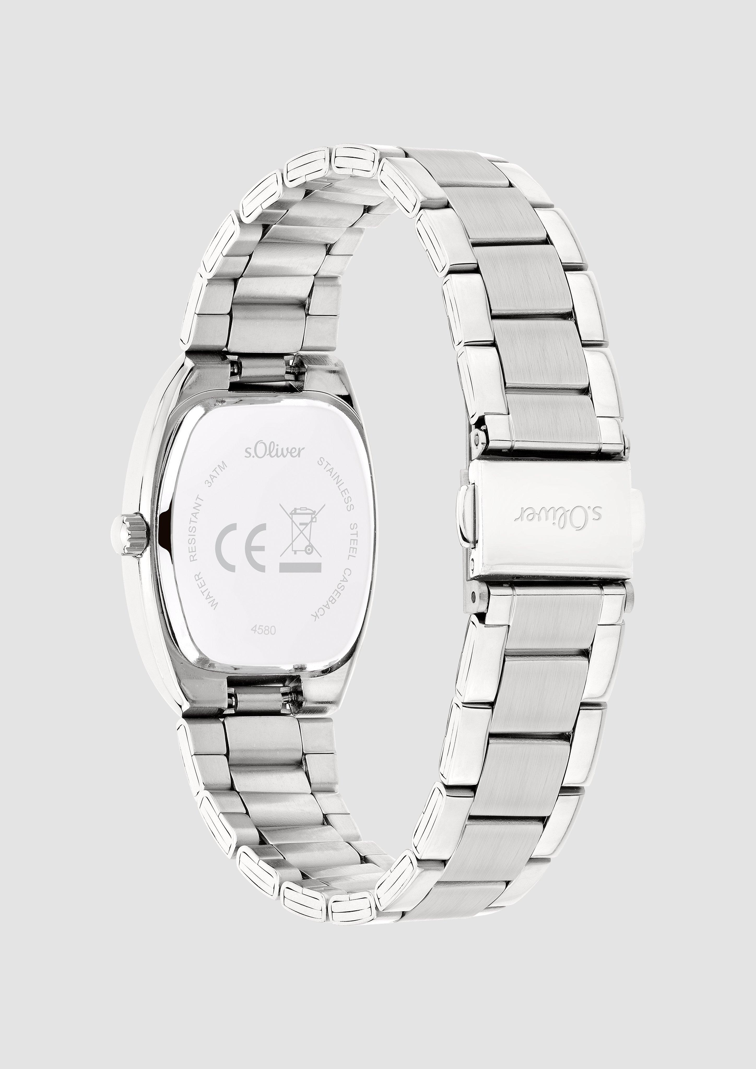 Damen Uhr in silber von s.Oliver