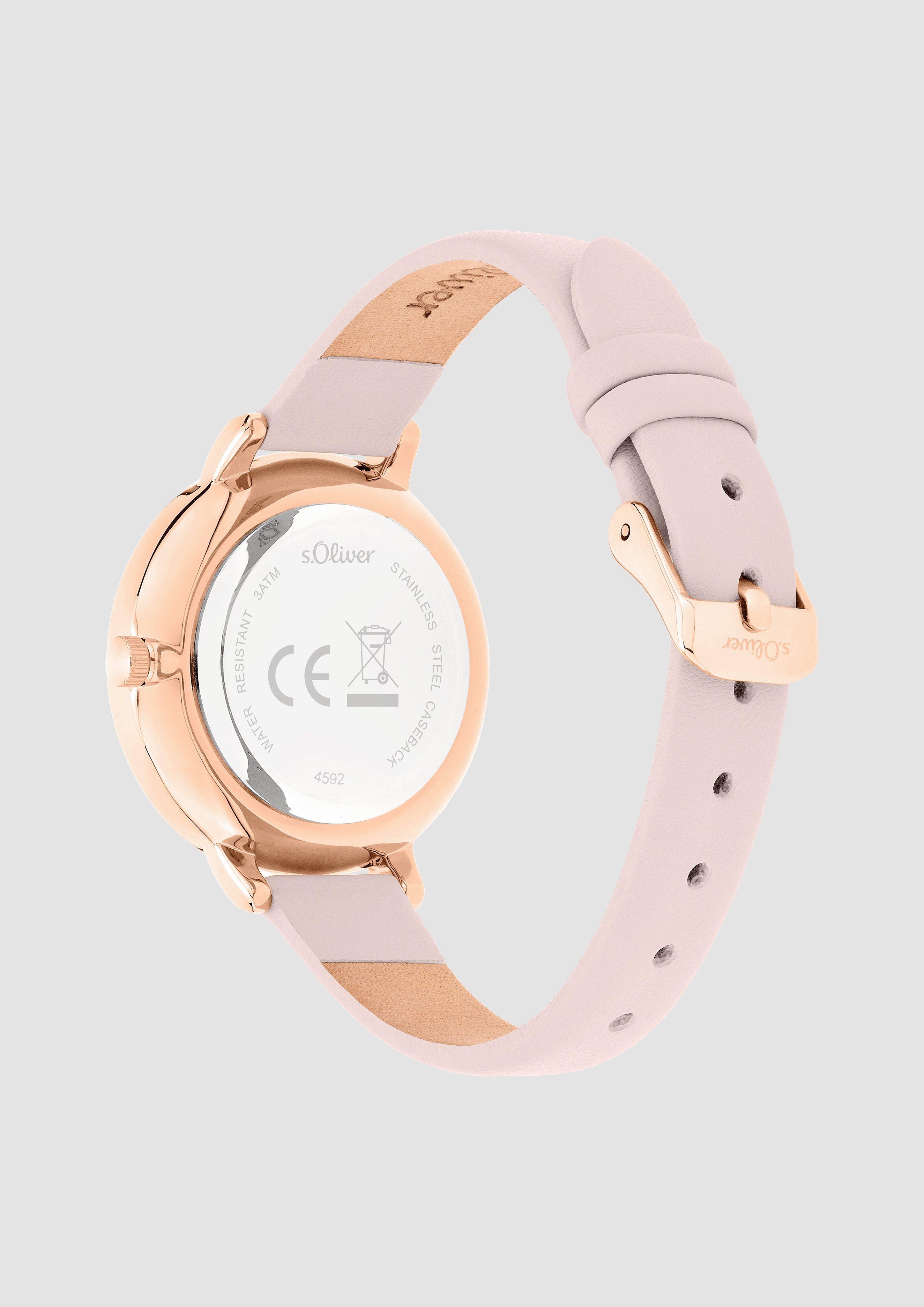 Damen Uhr in rosé von s.Oliver