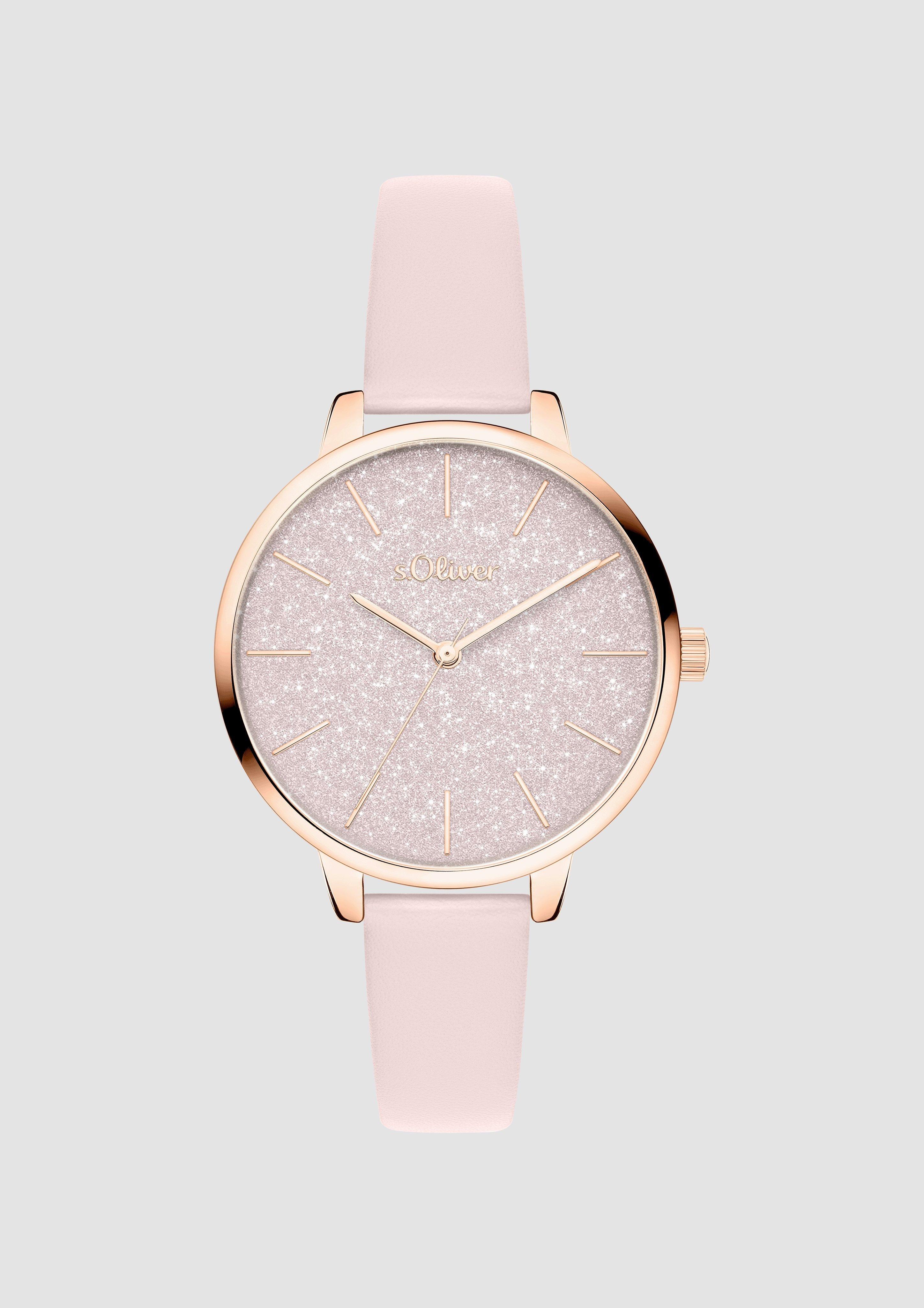Damen Uhr in rosé von s.Oliver