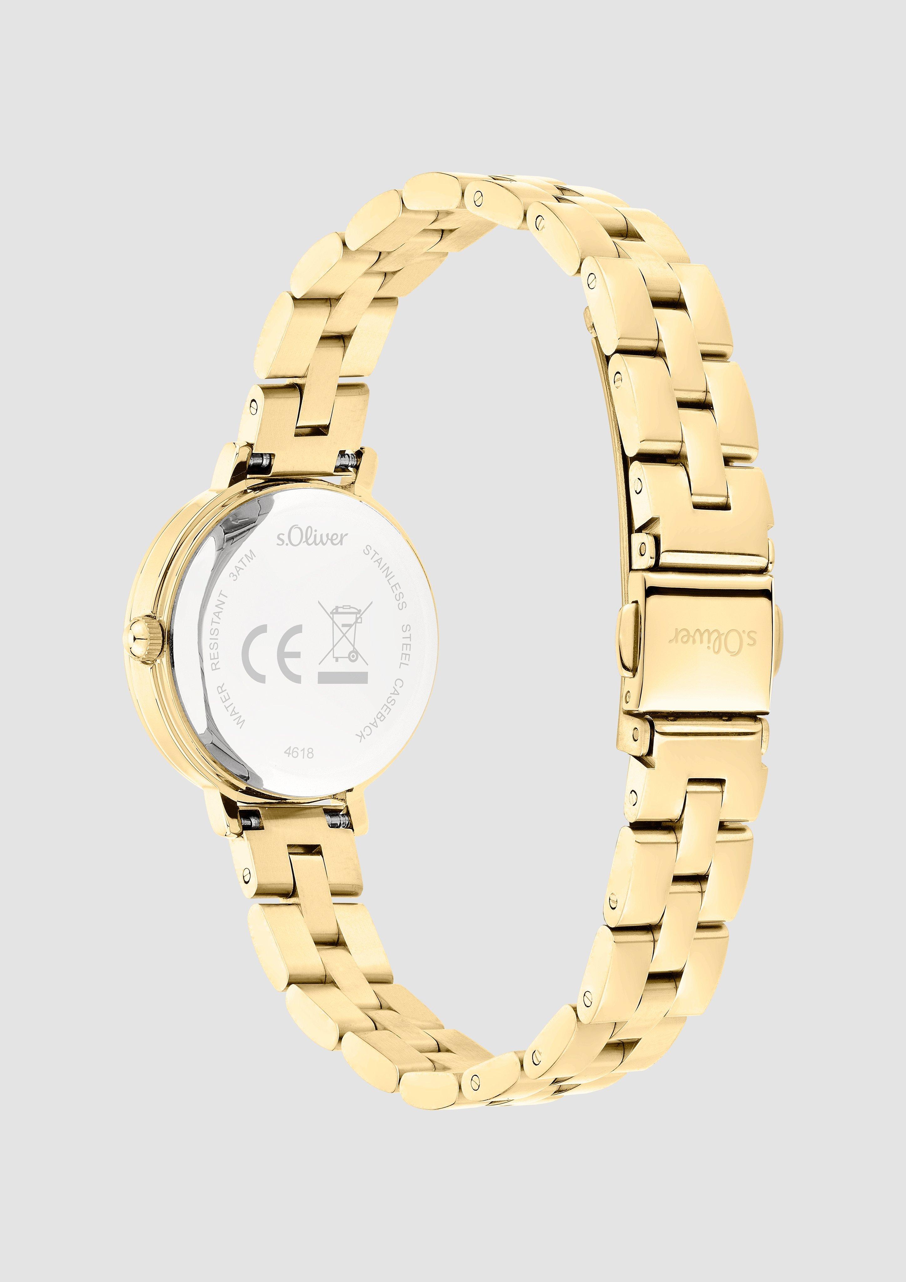 Damen Uhr in gold von s.Oliver