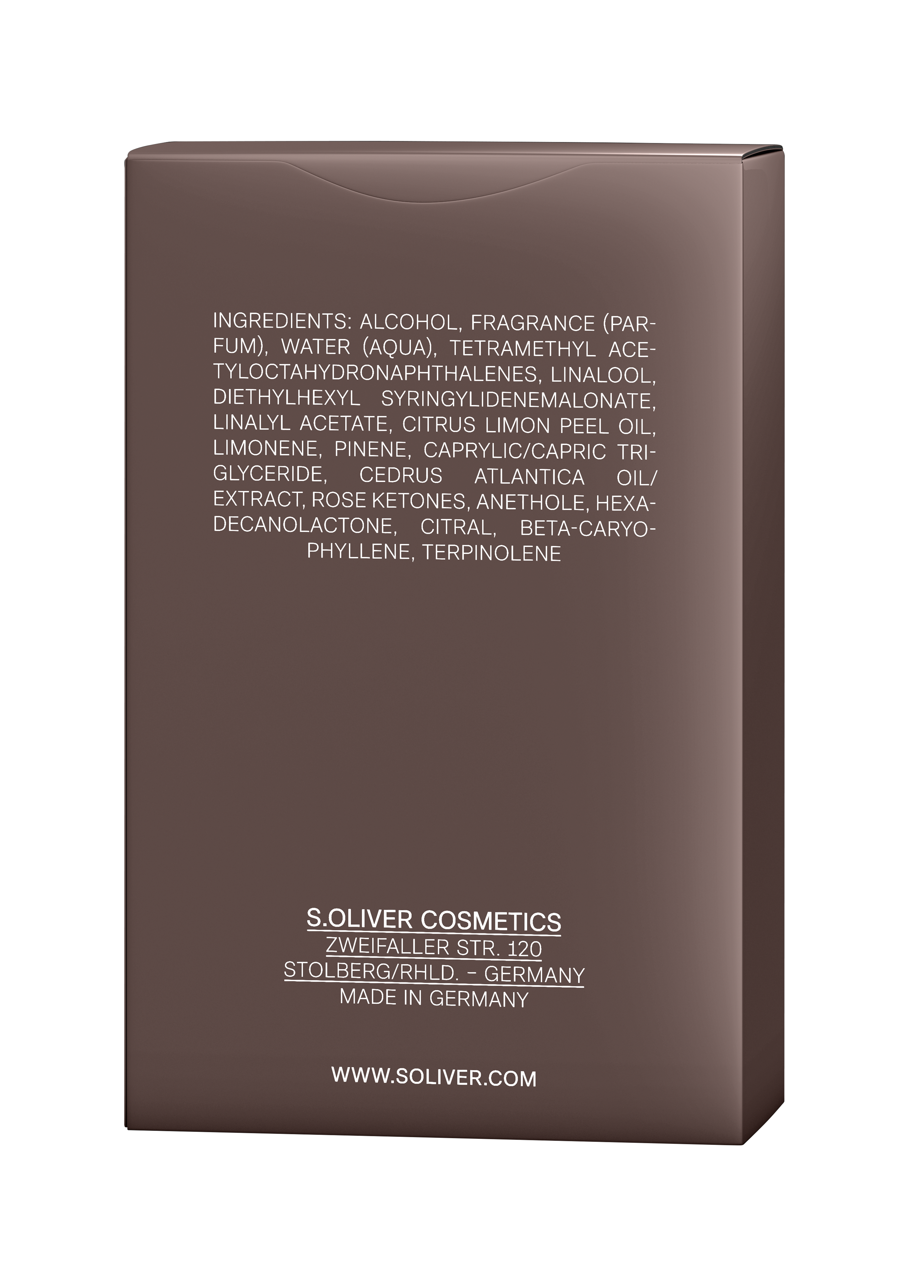 Herren THE ABSOLUTE SCENT Eau de Toilette 50ml in braun von s.Oliver
