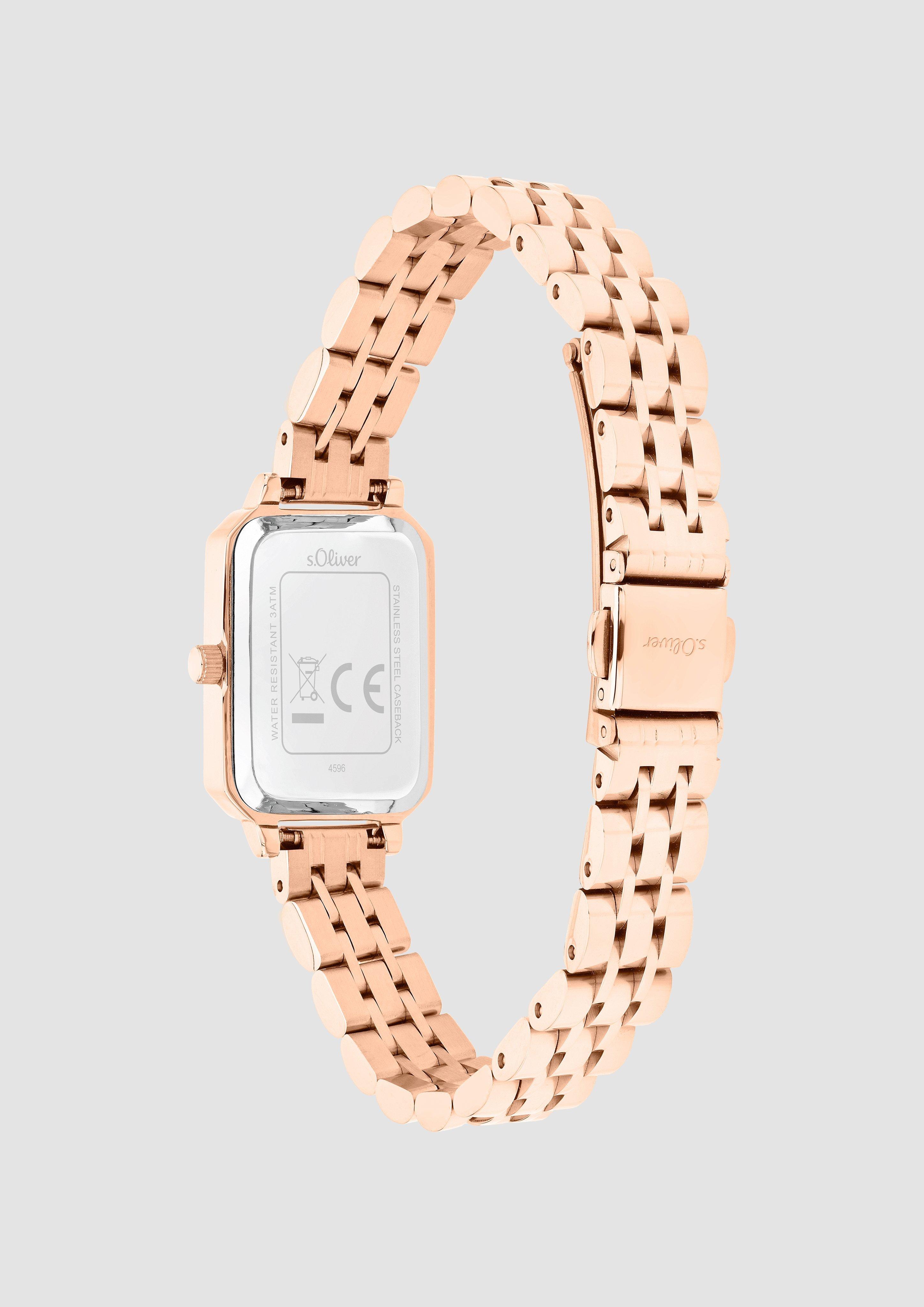 Damen Uhr in rosé von s.Oliver