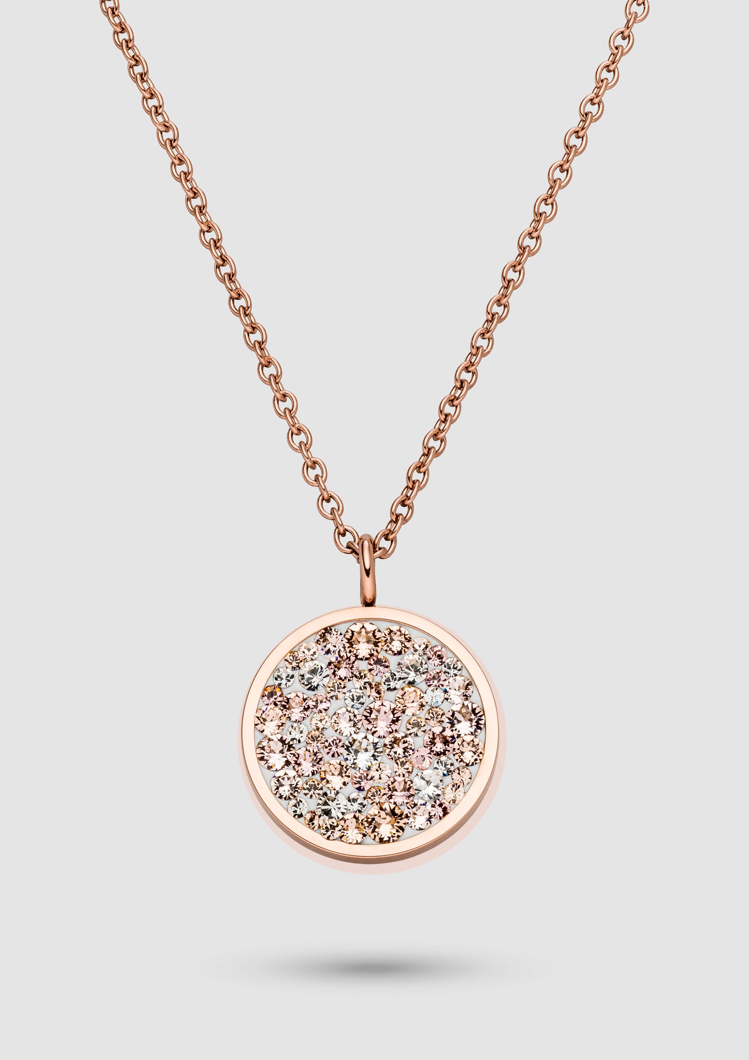 Ankerkette mit Anhäger in Farbe roségold von s.Oliver