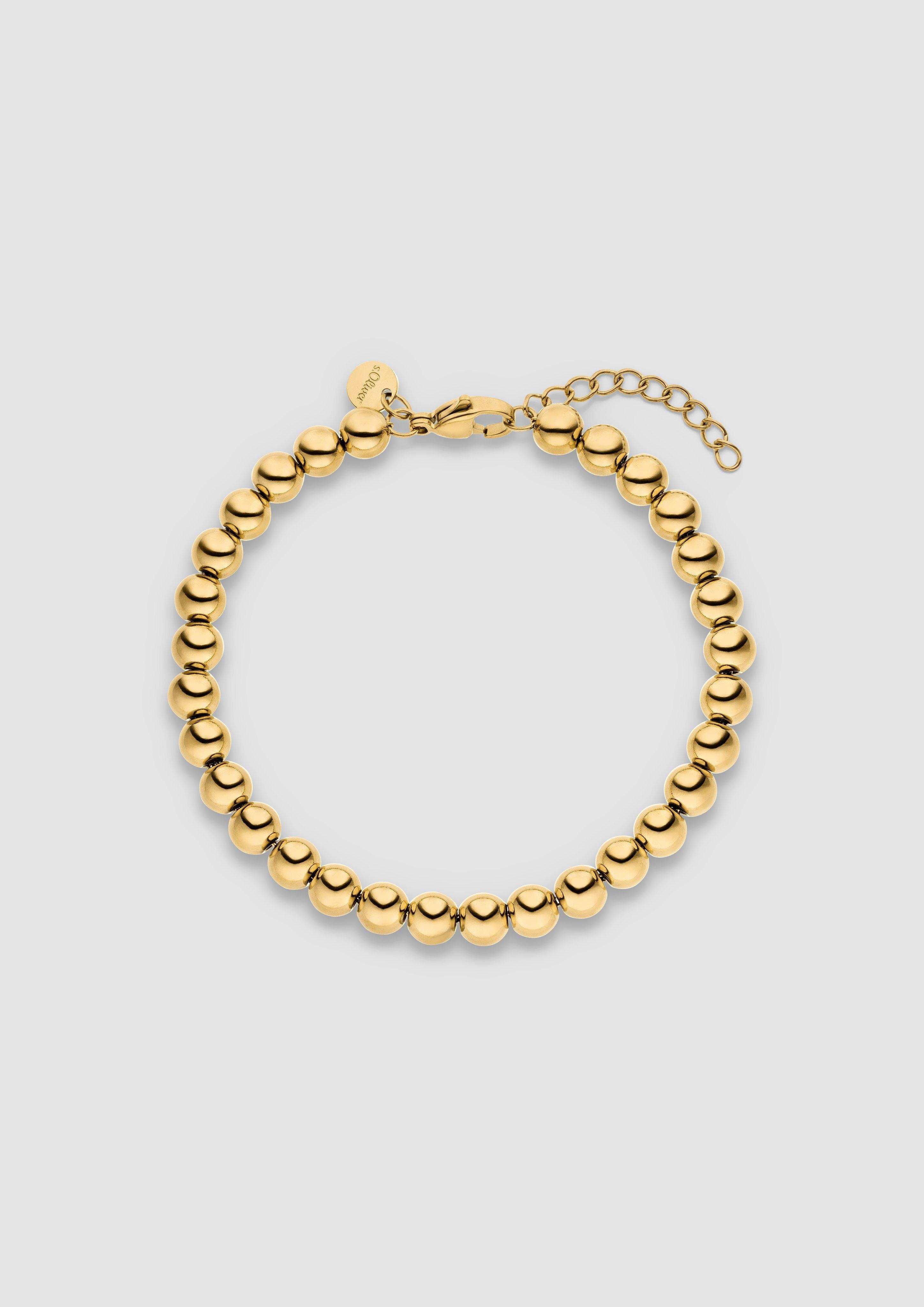 Damen Armband mit Kugel-Details in gold von s.Oliver