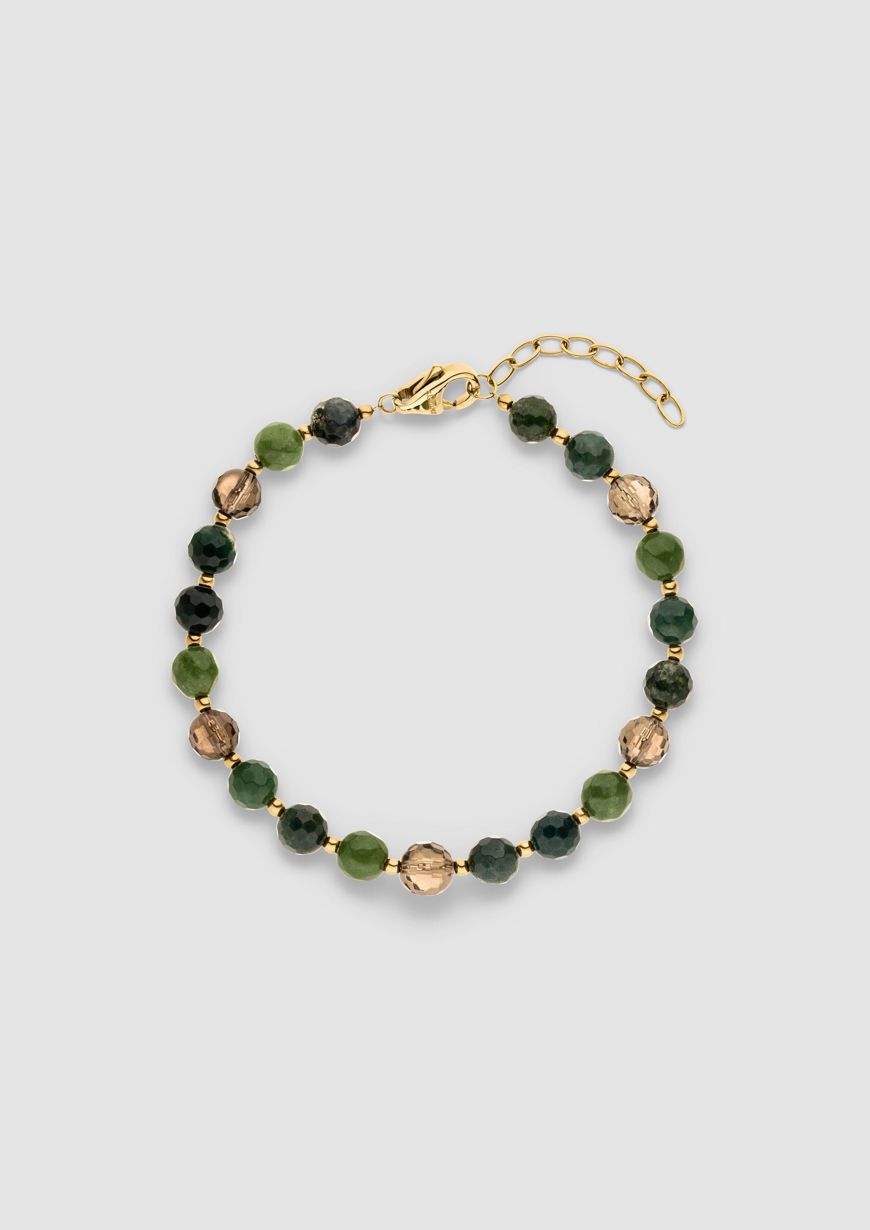 Beads-Armband mit funkelnden Details in Farbe gold von s.Oliver