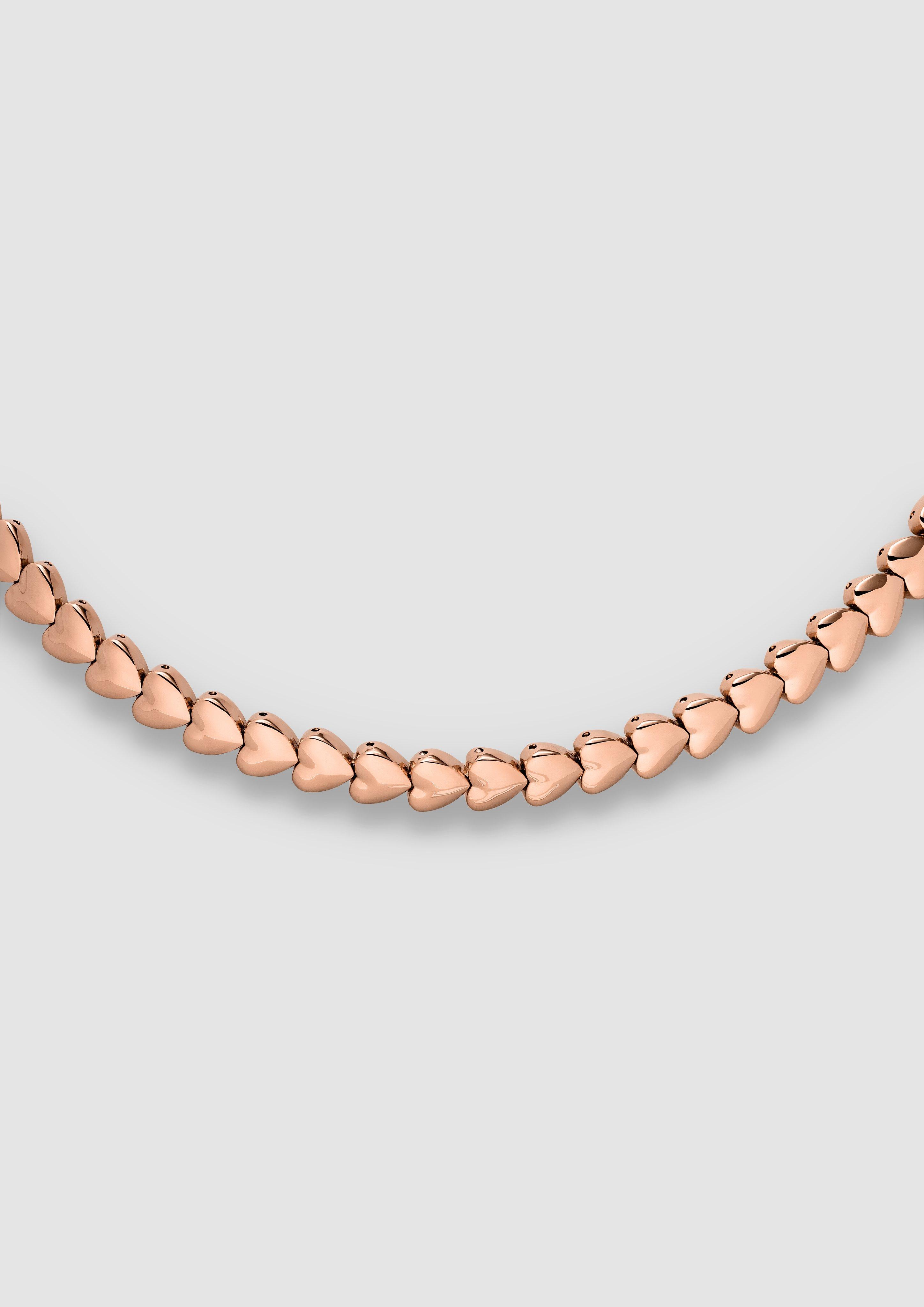 Damen Armband mit Herz-Gliedern in rosé von s.Oliver
