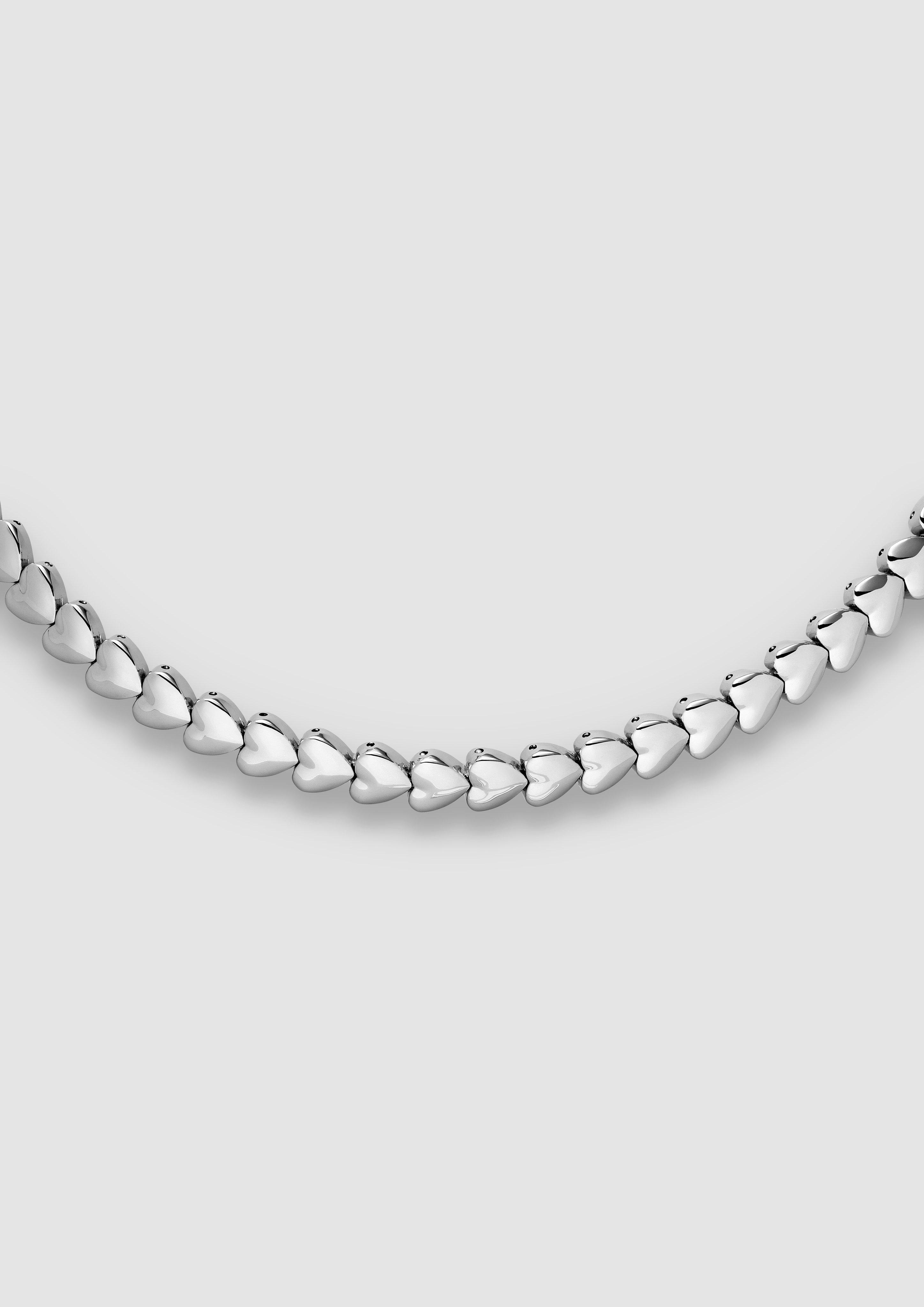 Damen Armband mit Herz-Gliedern in silber von s.Oliver