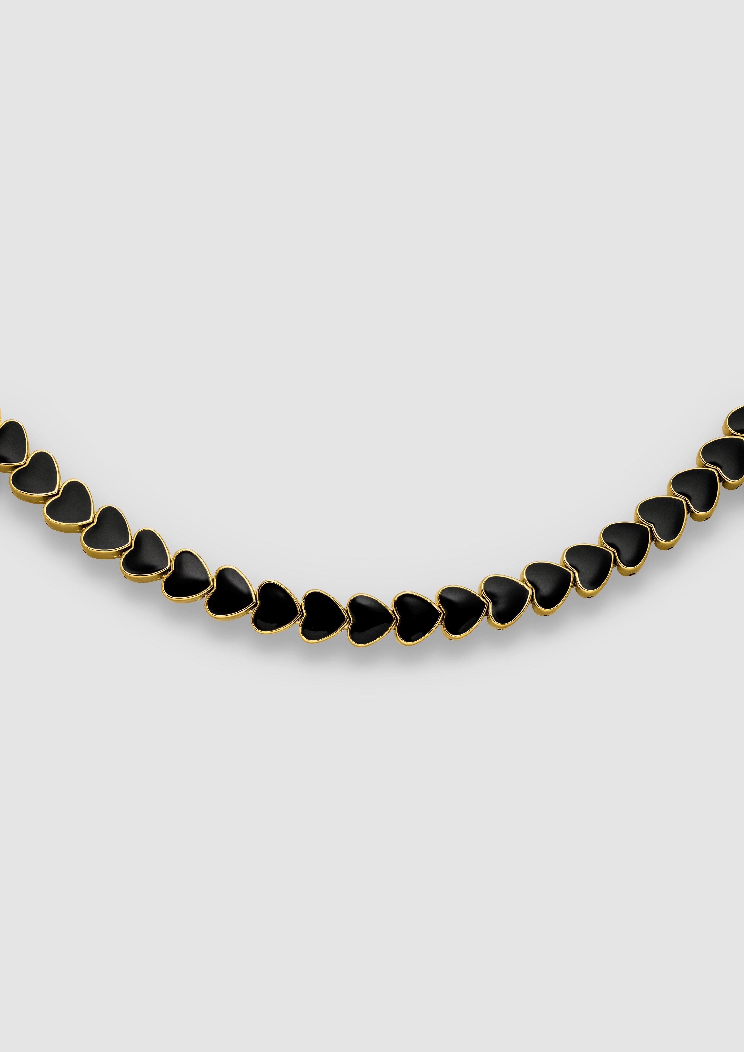 Damen Armband mit herzförmigen Gliedern in gold von s.Oliver
