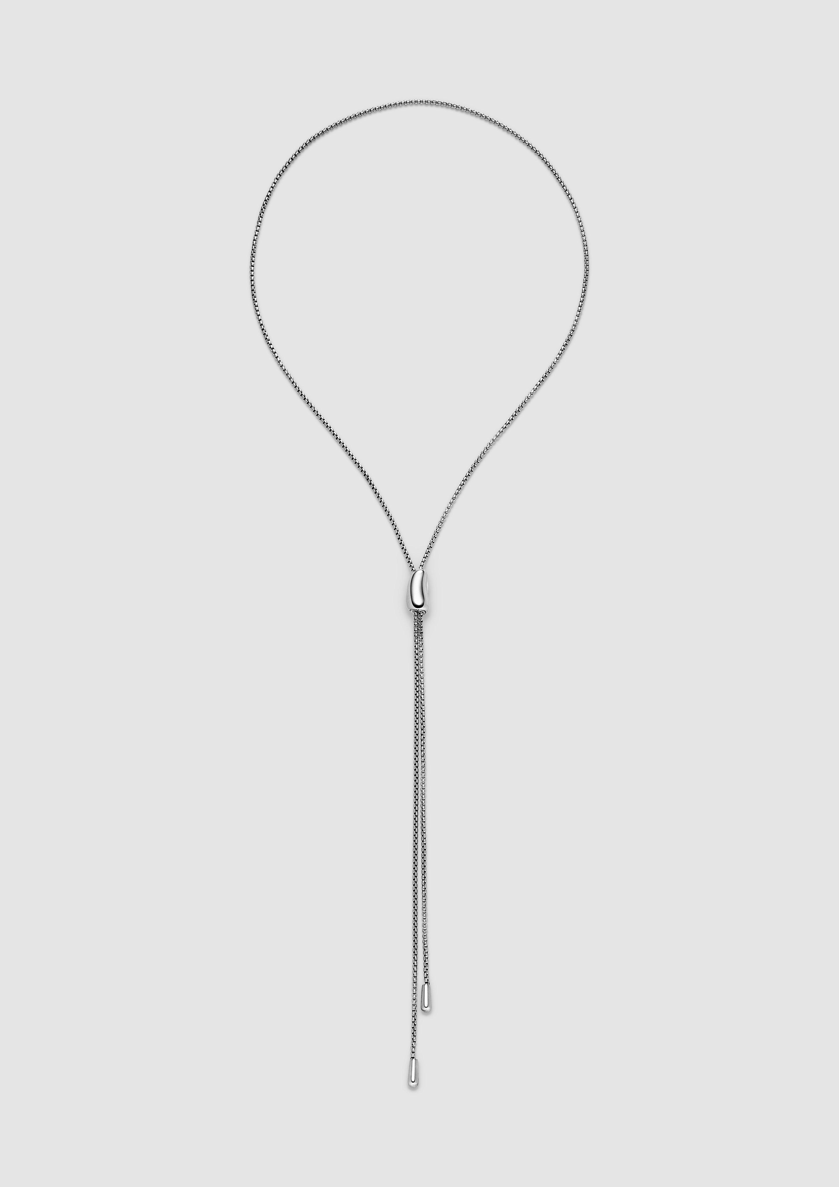 Damen Feine Venezianerkette aus Edelstahl in silber von s.Oliver