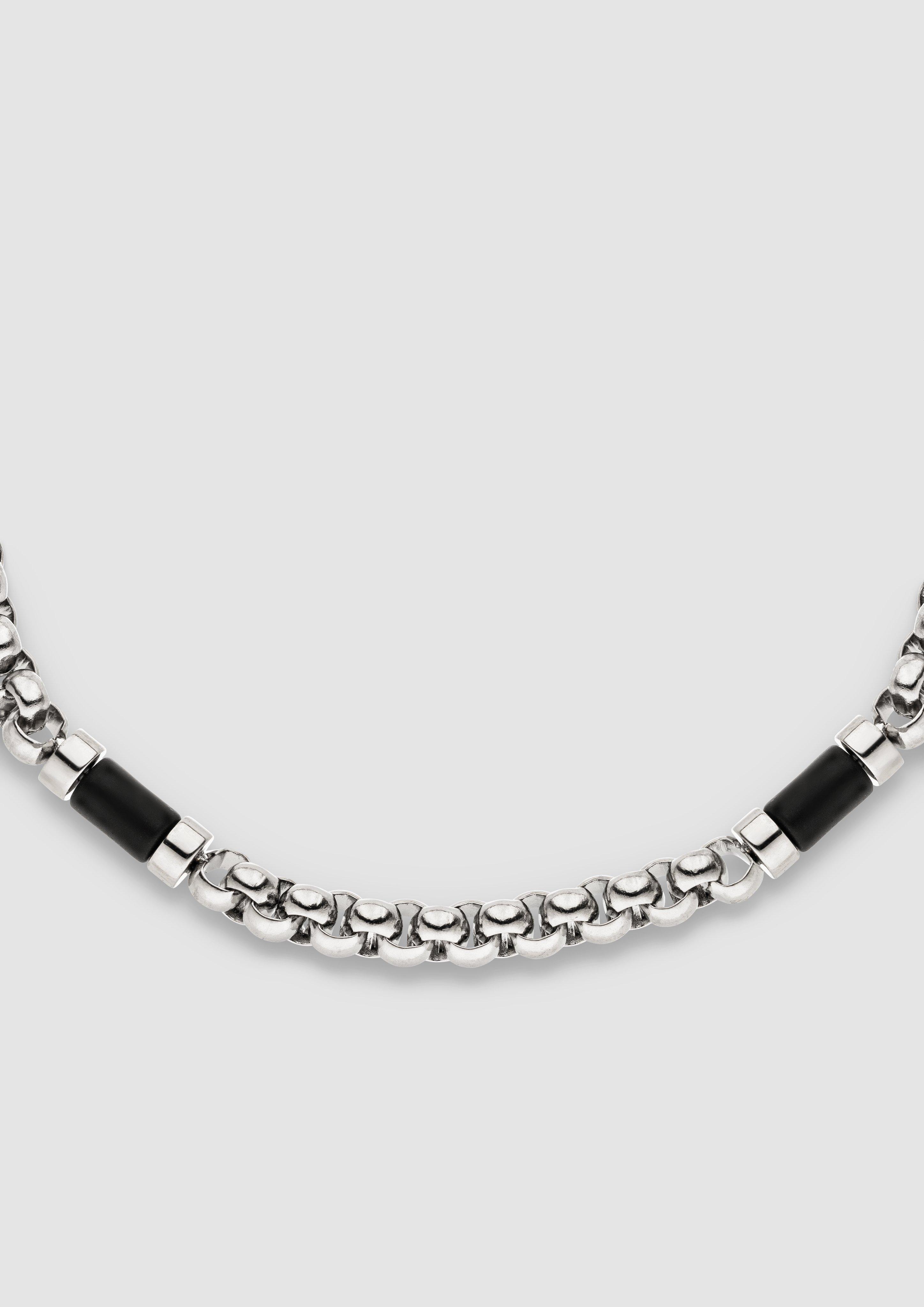 Herren Armband mit Schmuckdetails in silber von s.Oliver