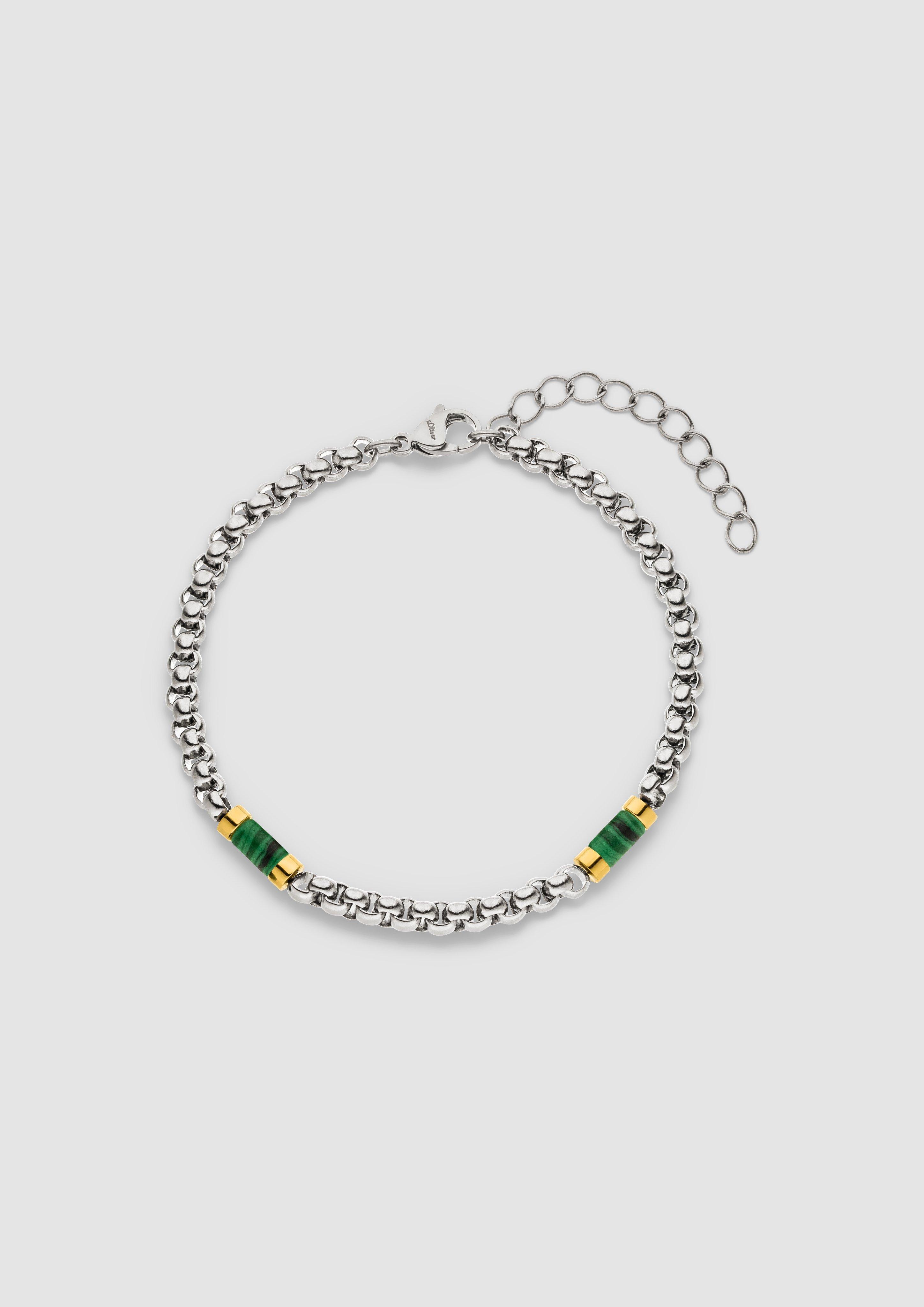 Armband mit Schmuckdetails in Farbe silber von s.Oliver