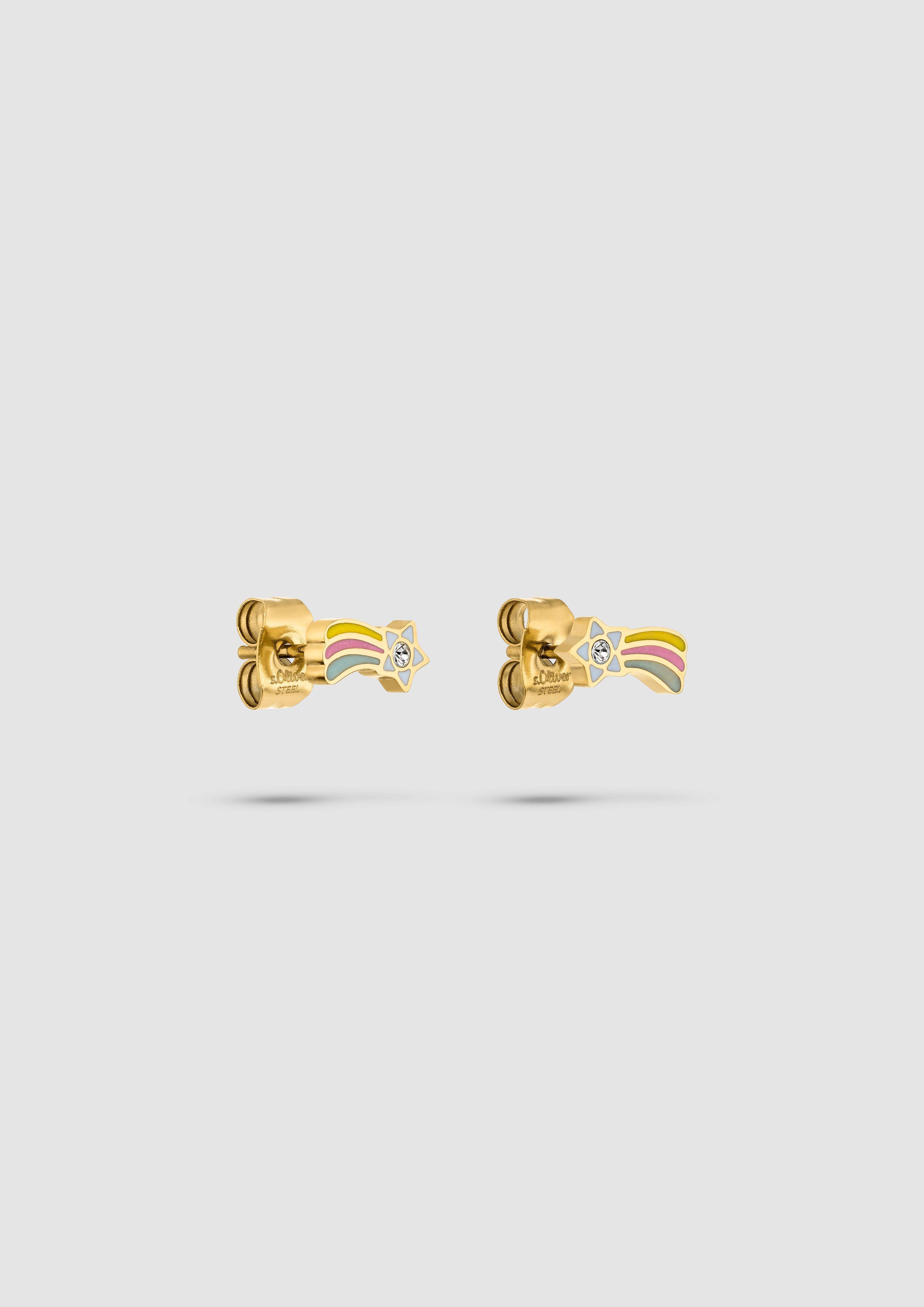 Kinder Ohrringe in gold von s.Oliver