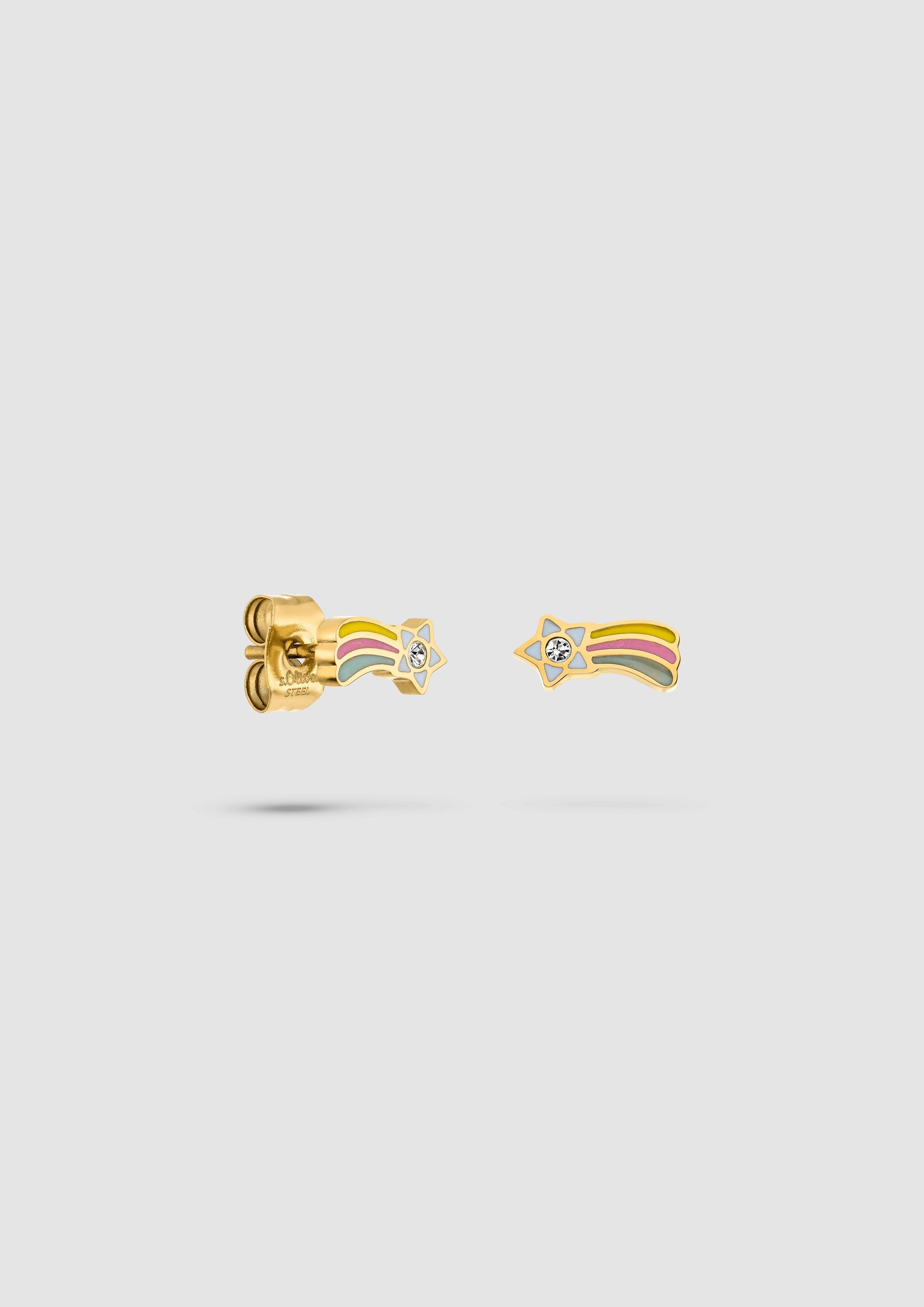 Kinder Ohrringe in gold von s.Oliver