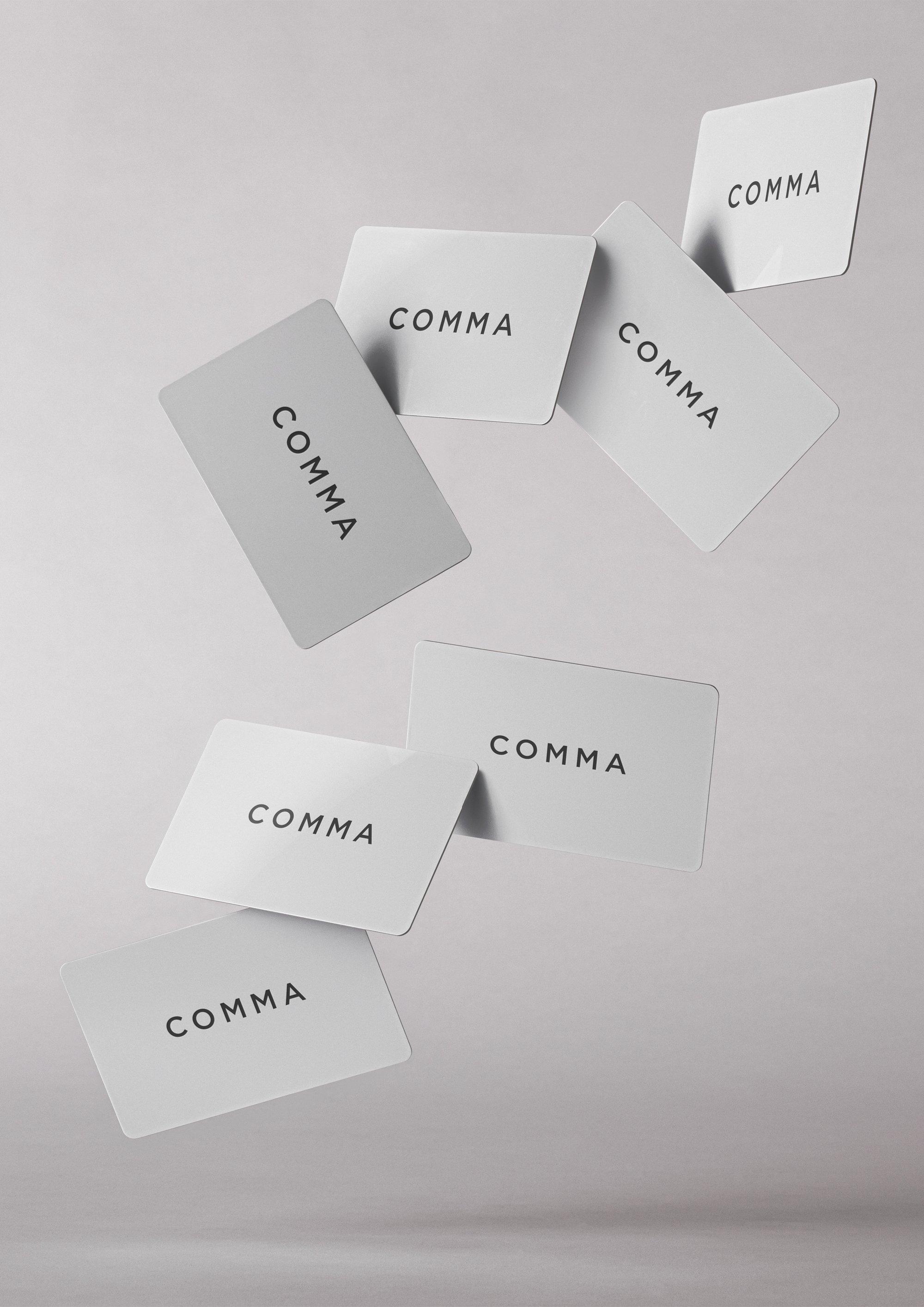 Geschenkkarte in  von COMMA