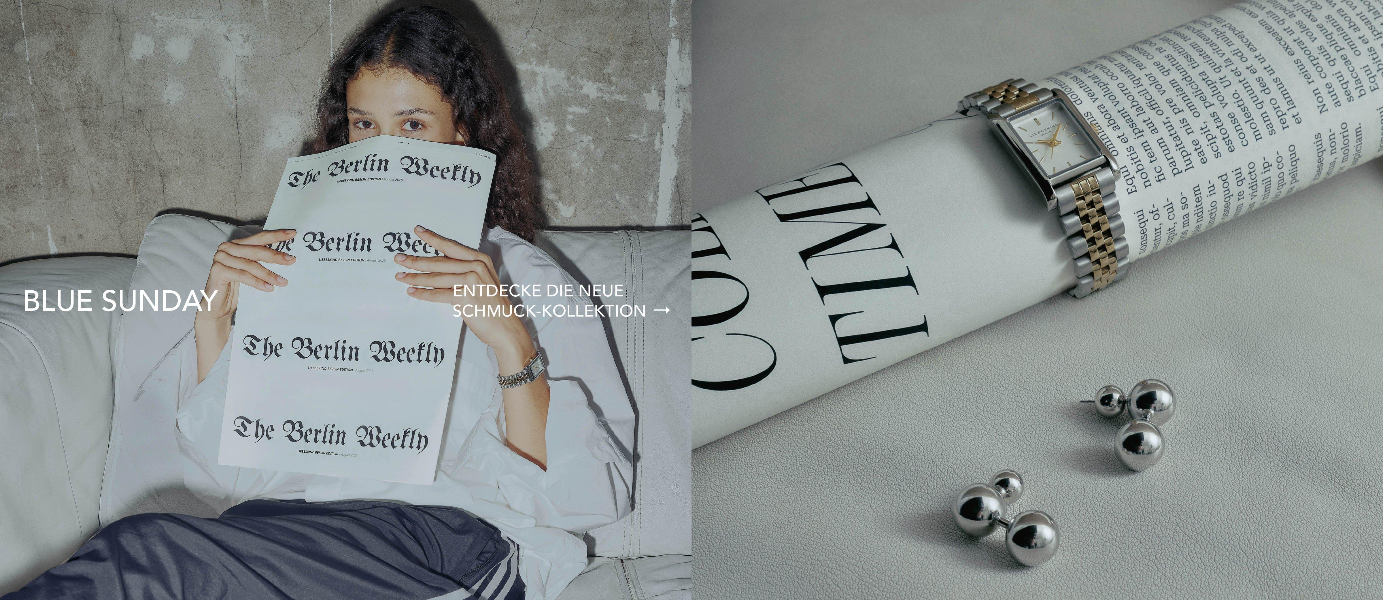 Orecchini da donna Liebeskind Berlin | Argento e bigiotteria su