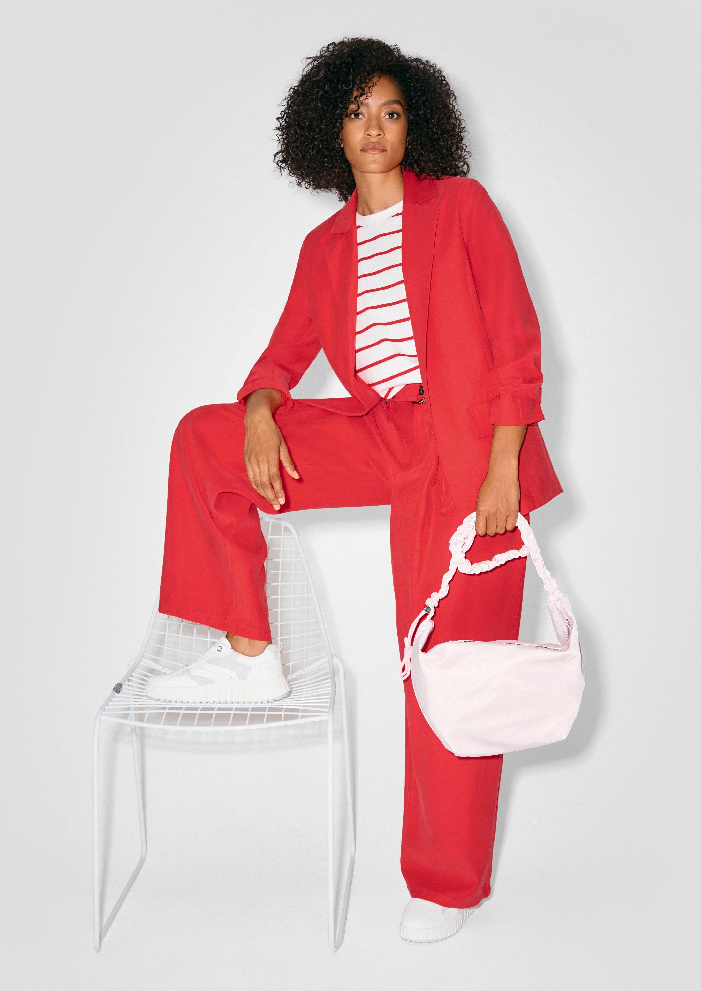 Opvallende set in rood in 