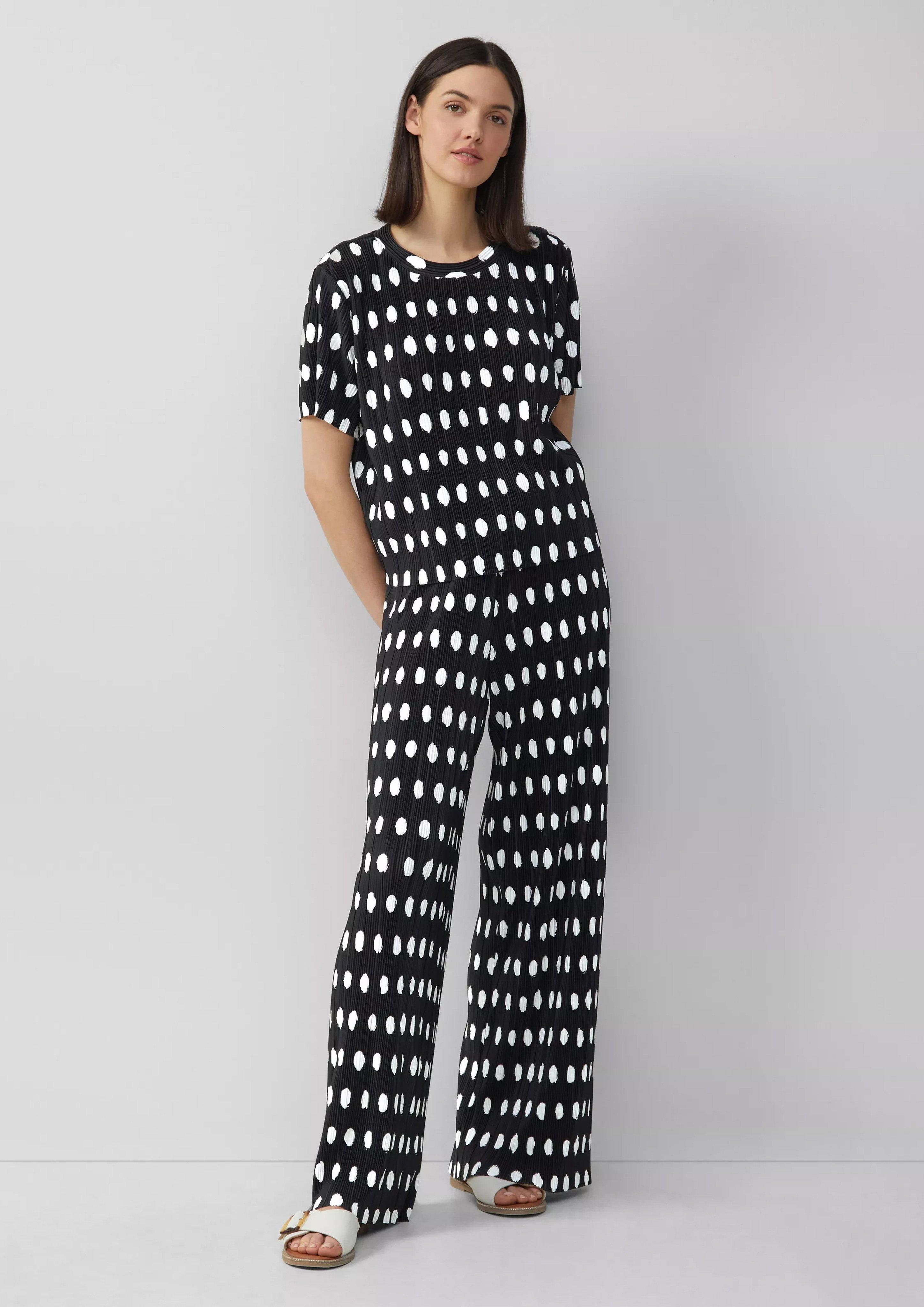 Coole set met polkadots in 