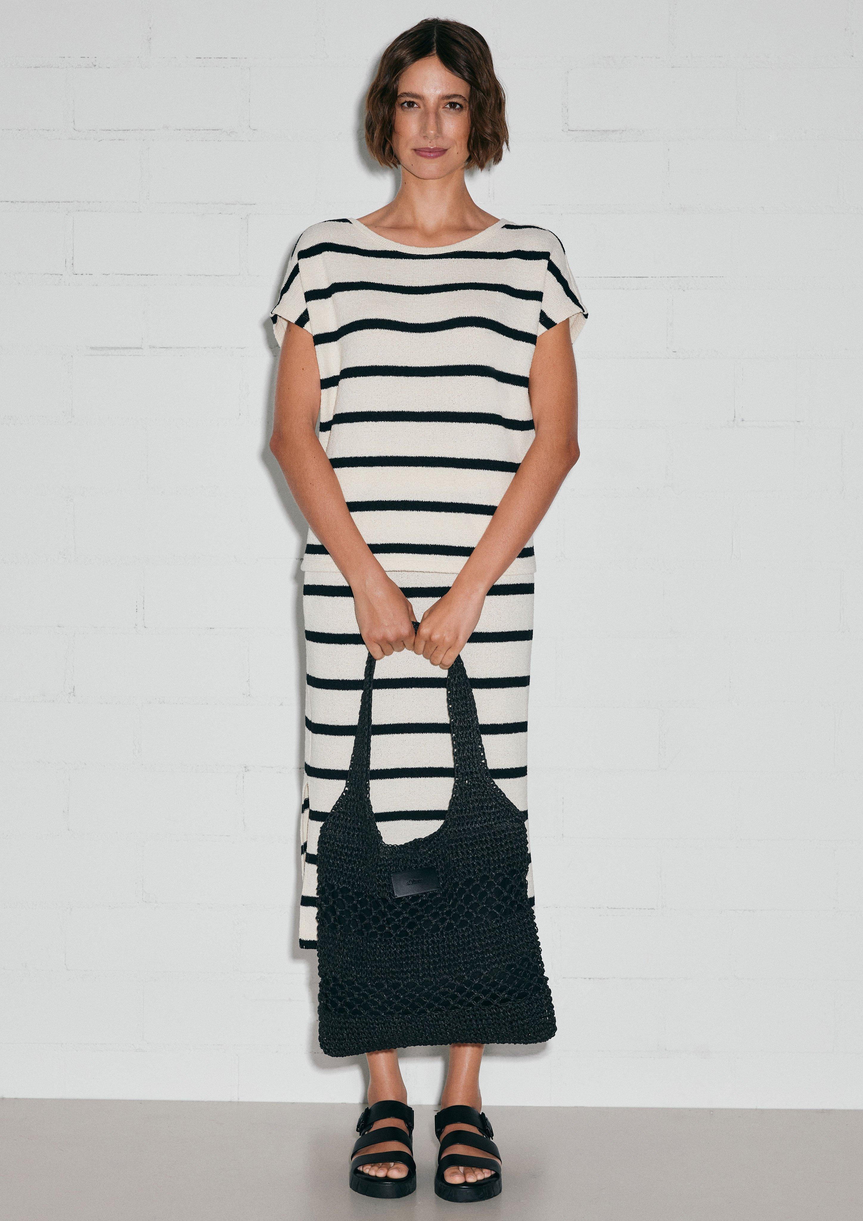 Pruhovaná súprava na leto in 