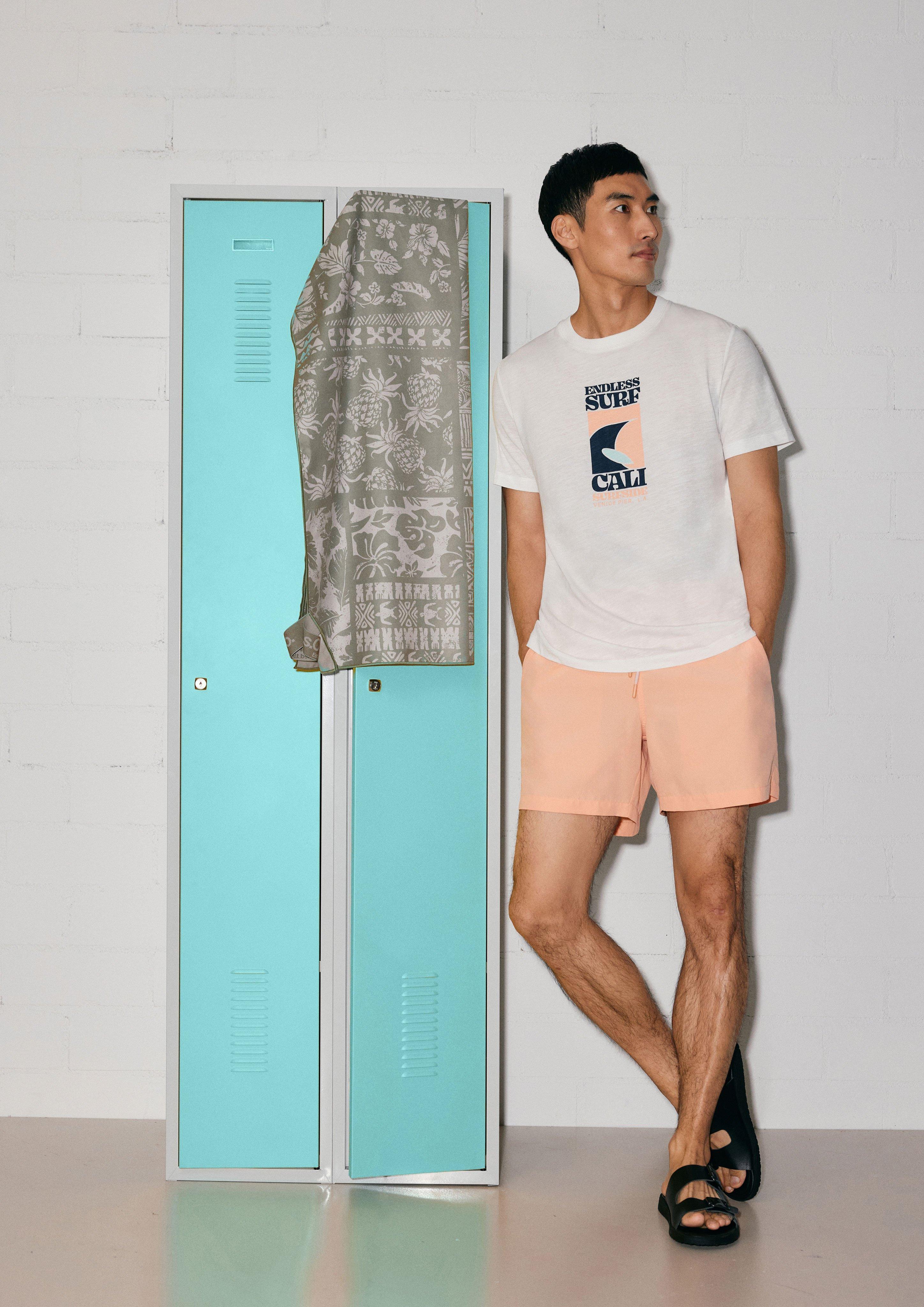 Leichter Look für warme Tage in 