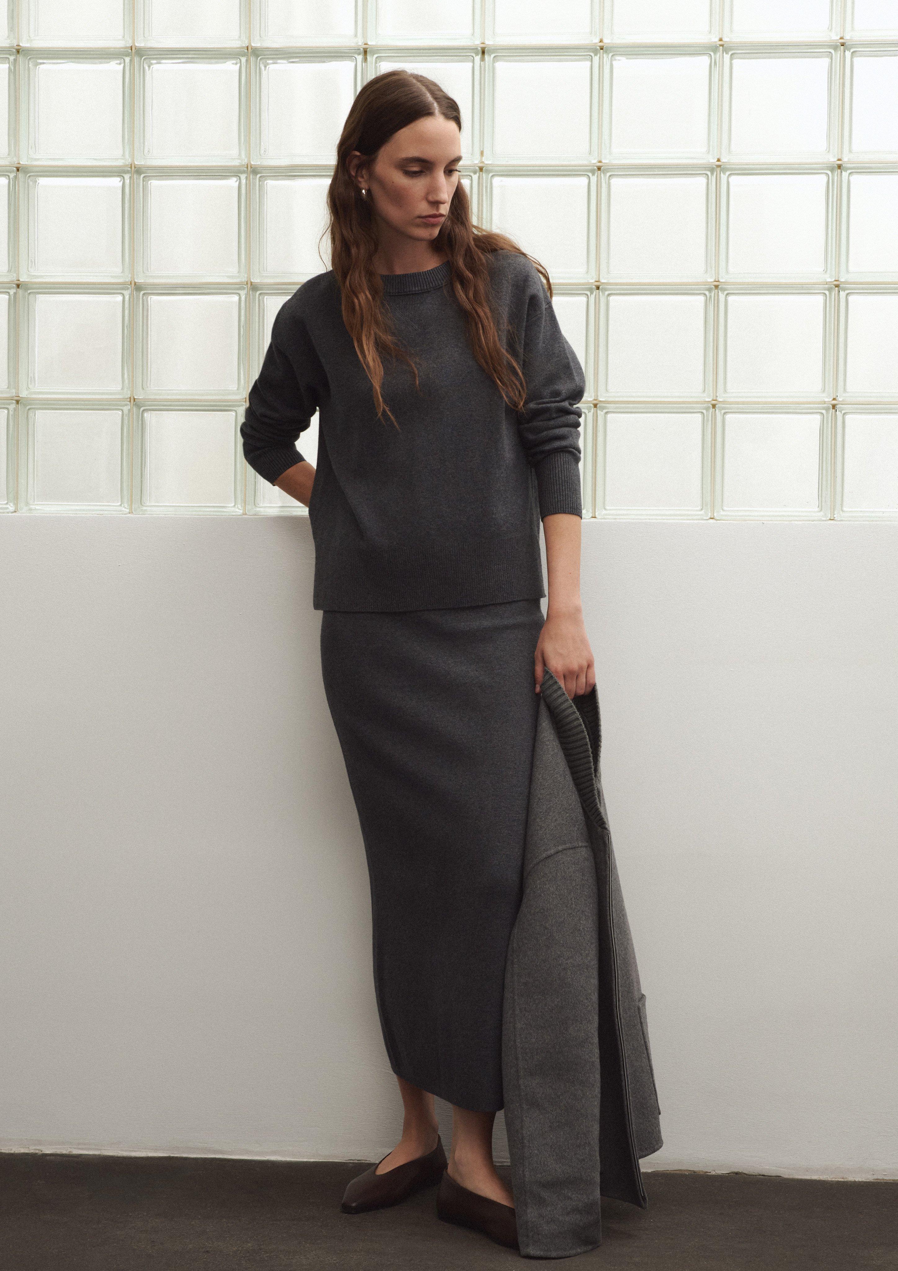 Monochromes Set in Grau in 