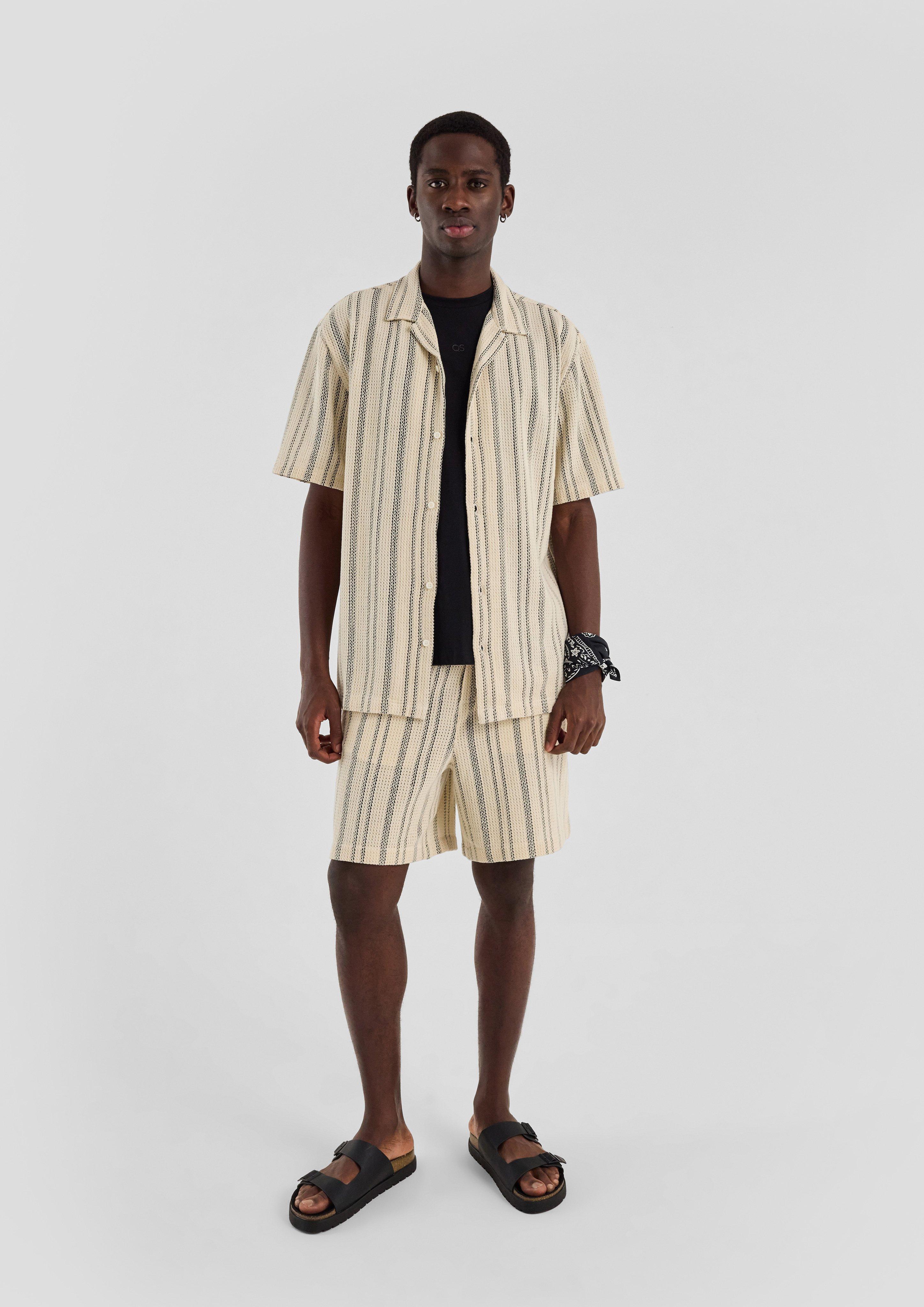  Two-tone look met structuur in  van 