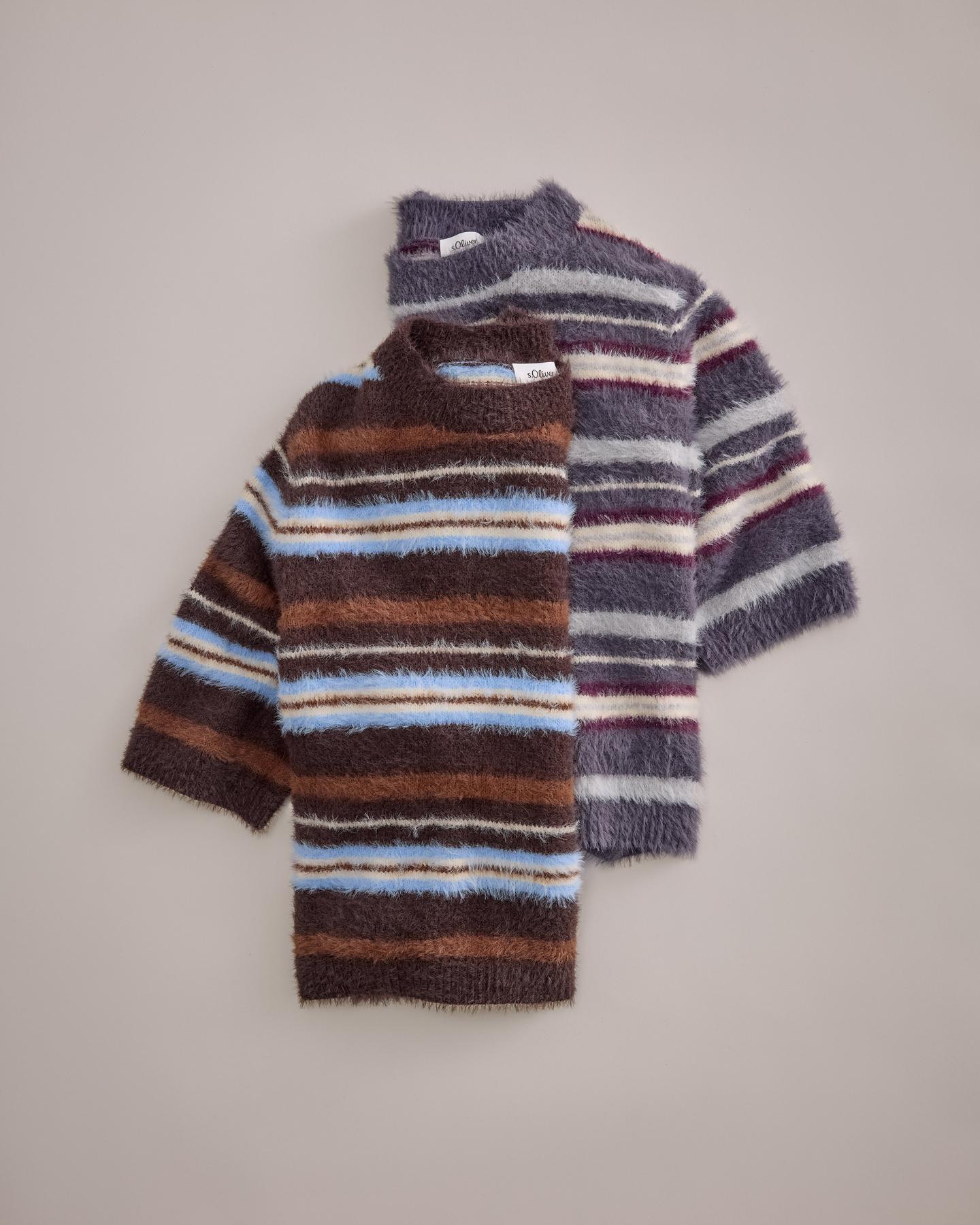 Damenpullover Wollig
