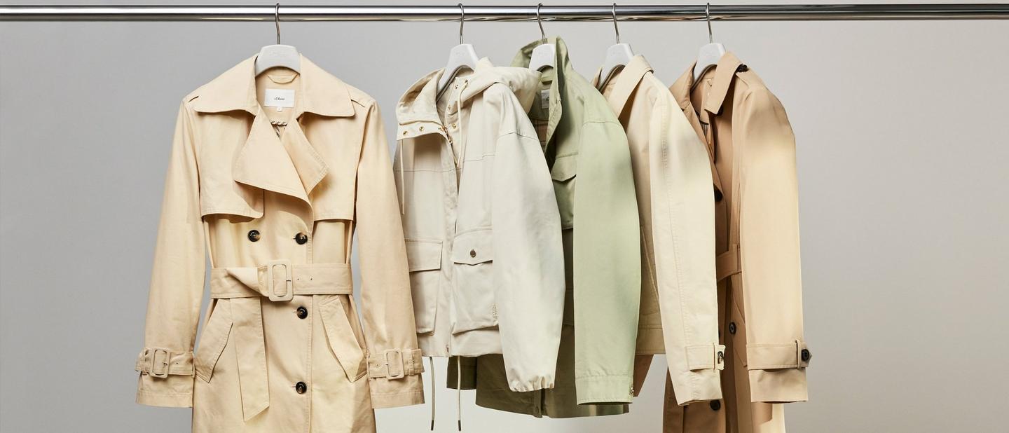 s.Oliver trenchcoats