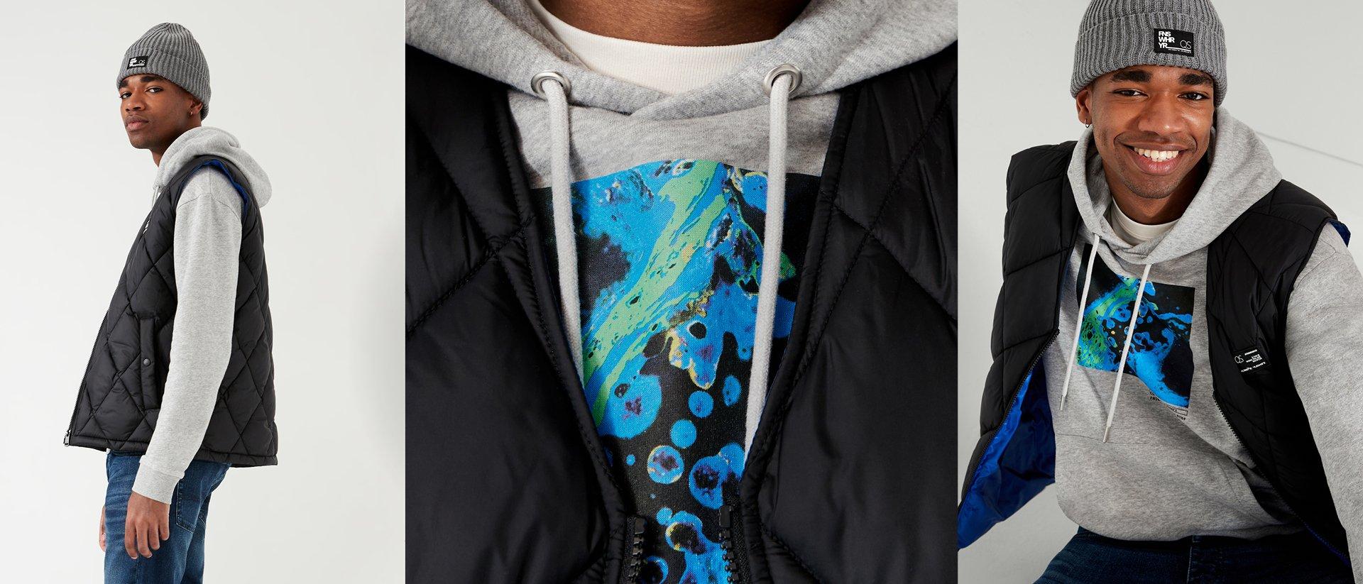 The North Face Sweat À Capuche Homme Garçon Sportif Coton Gymnastique