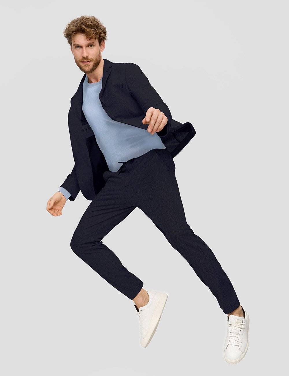 Produktbild von S.Oliver S.O JOGG Anzughose Aus Stretch-Jersey Herren