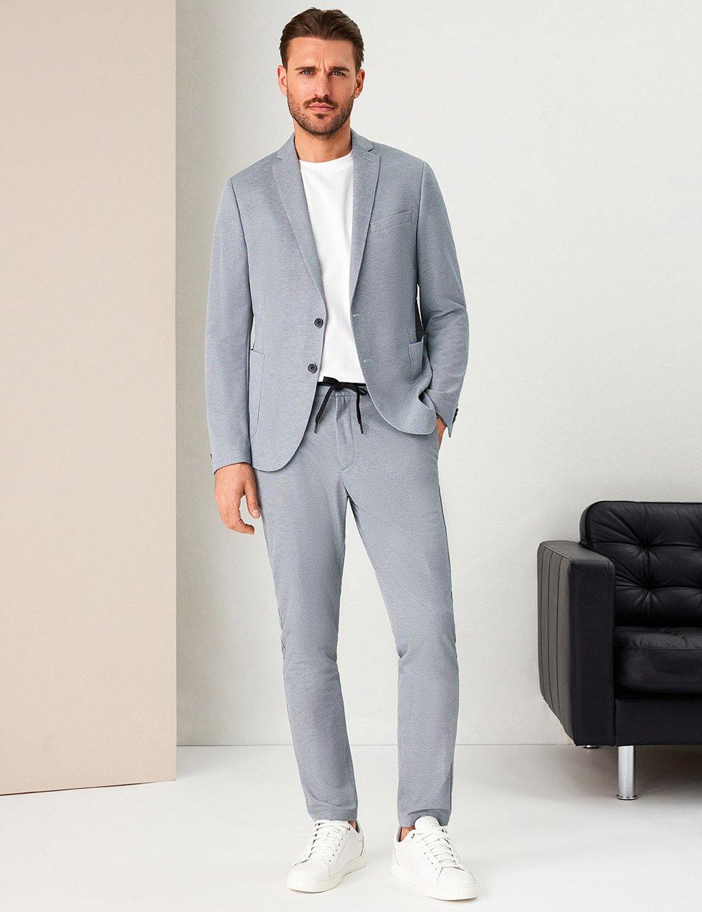 S.Oliver Herren Anzughose – Klassisch Mit Bundfalten, 56% Polyester, 42% Schurwolle, 2% Elasthan