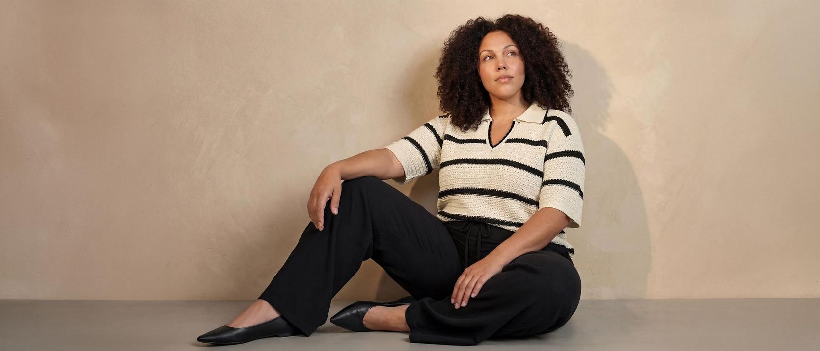 s.Oliver Large Sizes trousers