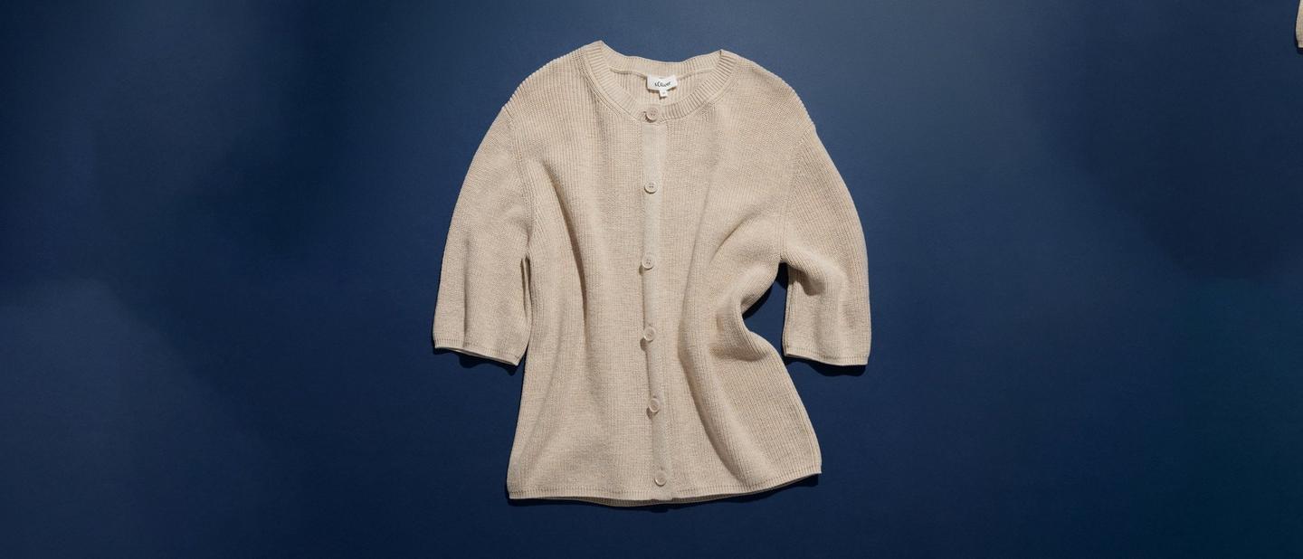 s.Oliver basic cardigan