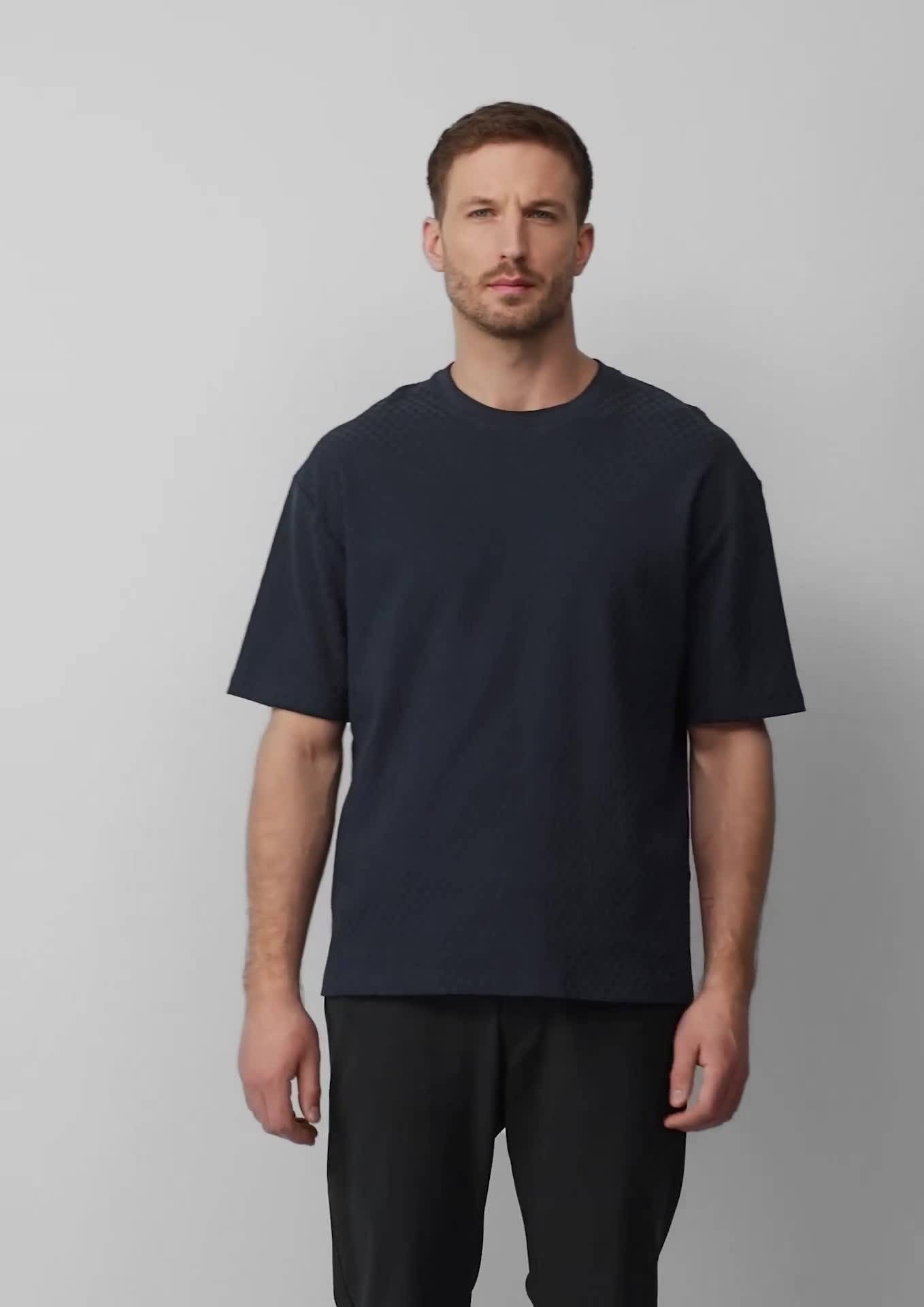 s.Oliver T-Shirt im Relaxed Fit aus strukturiertem Jersey